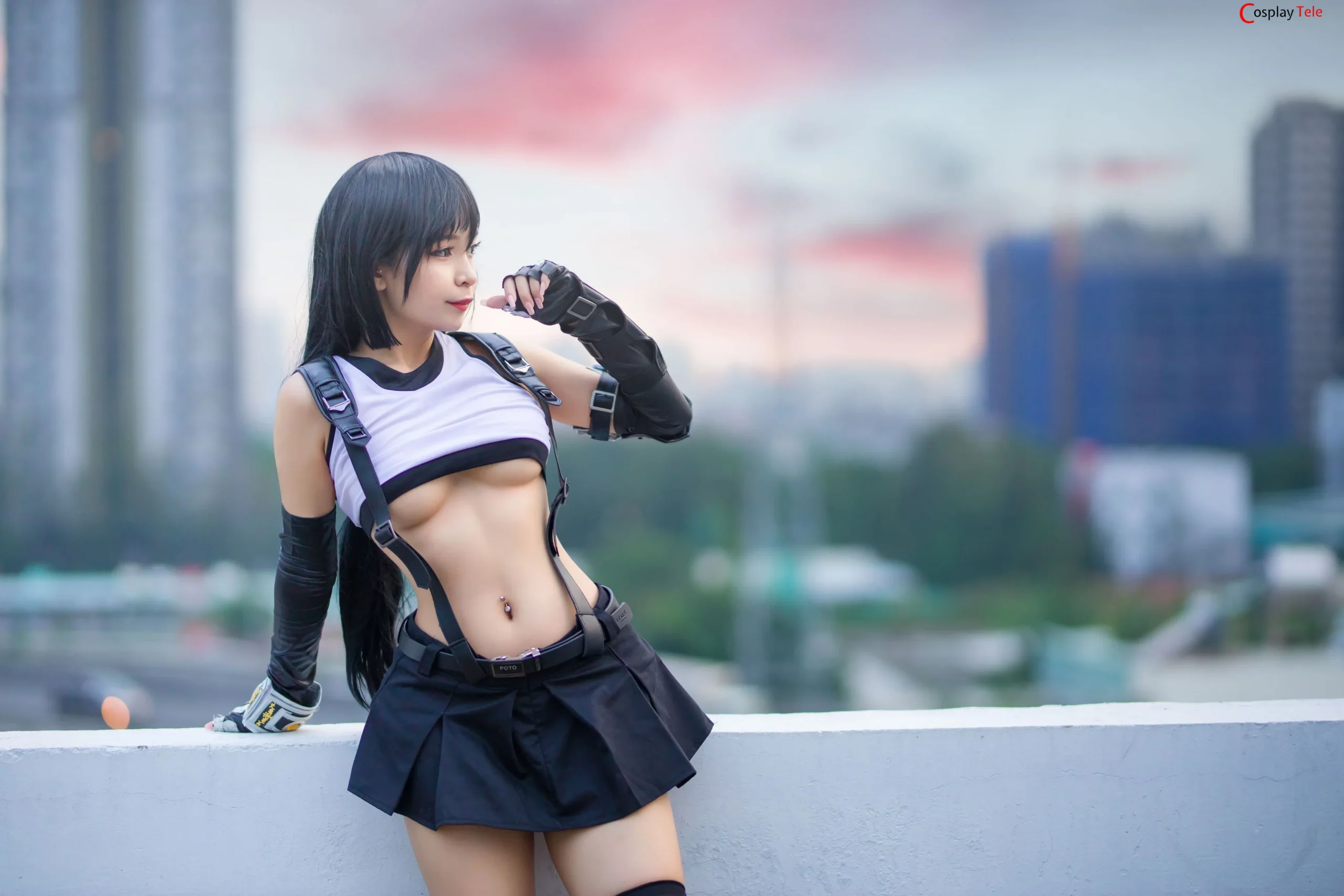 Umeko J cosplay Tifa Lockhart – Final Fantasy “69 photos”