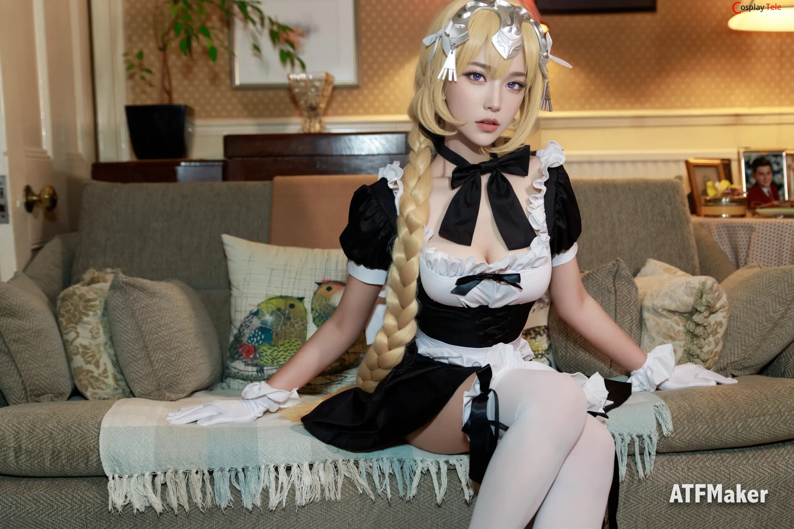 ATFM %E2%80%93 Tsubaki cosplay Jeanne dArc Maid FateGrand Order 18 result scaled 1