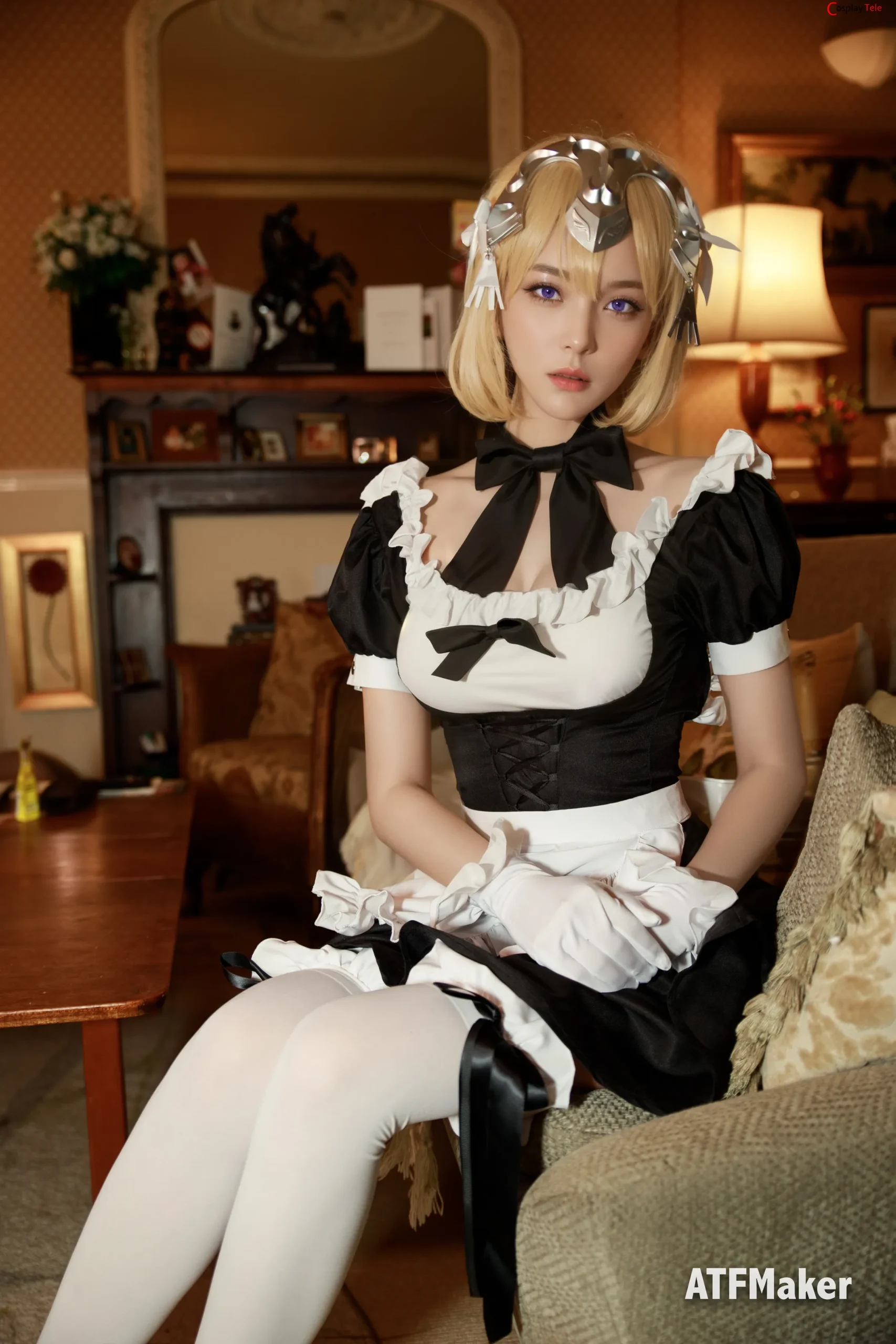 ATFM %E2%80%93 Tsubaki cosplay Jeanne dArc Maid FateGrand Order 8 result scaled 1