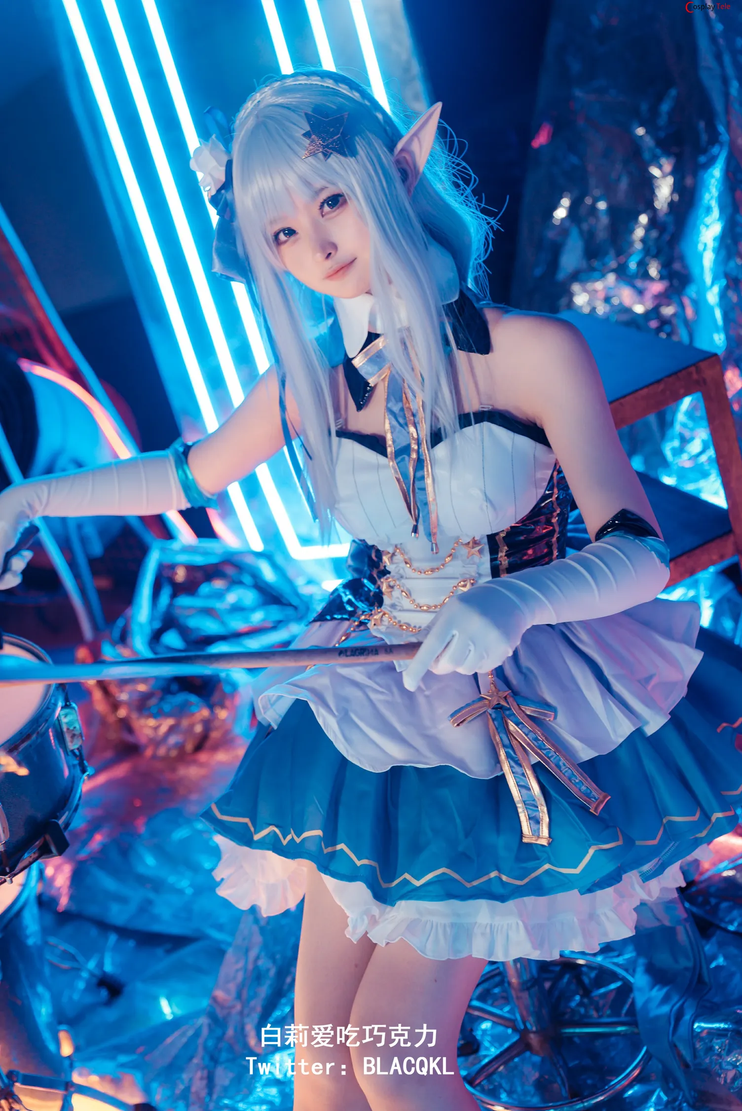 Blacqkl cosplay Emilia %E2%80%93 ReZero 17 result