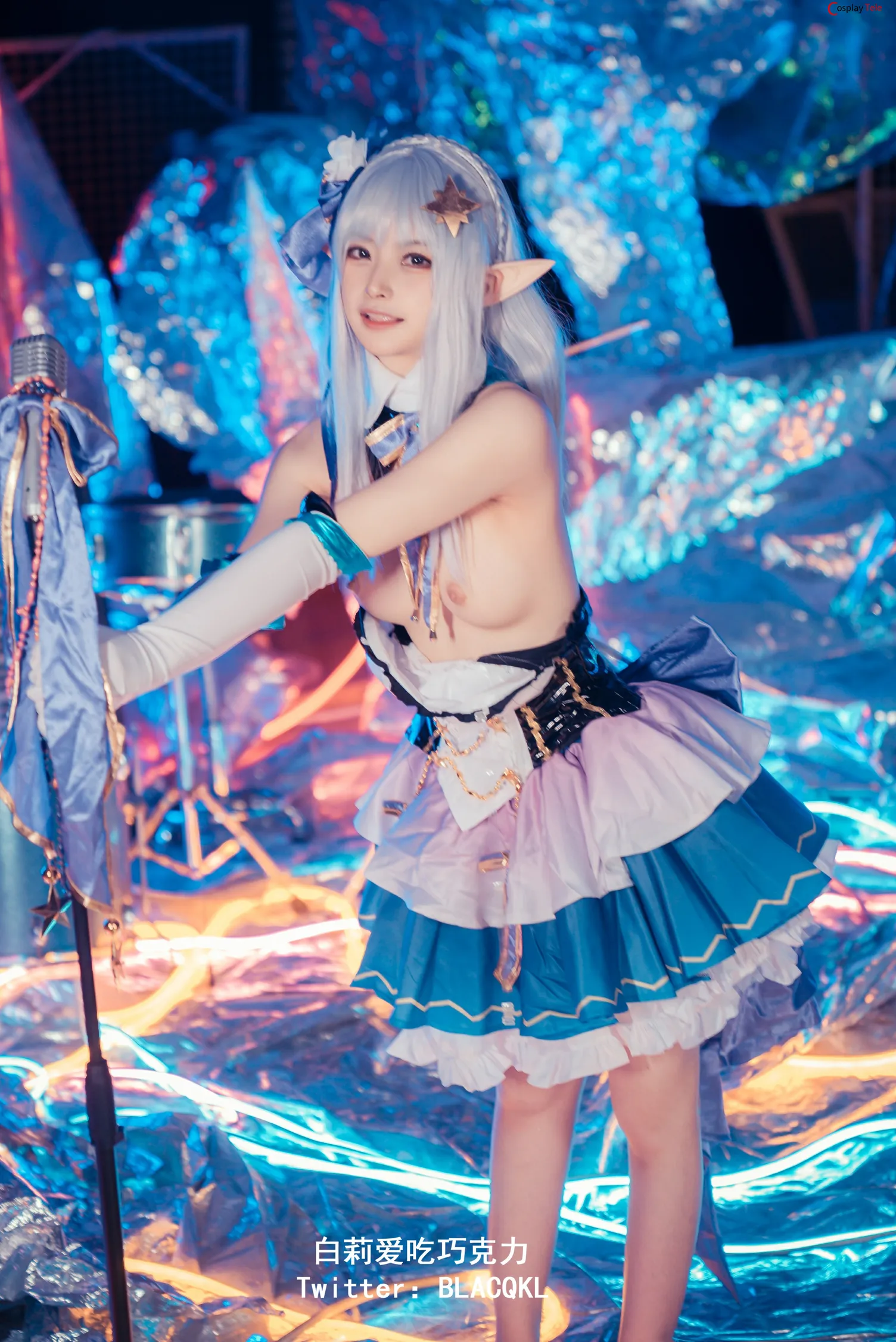 Blacqkl cosplay Emilia %E2%80%93 ReZero 36 result