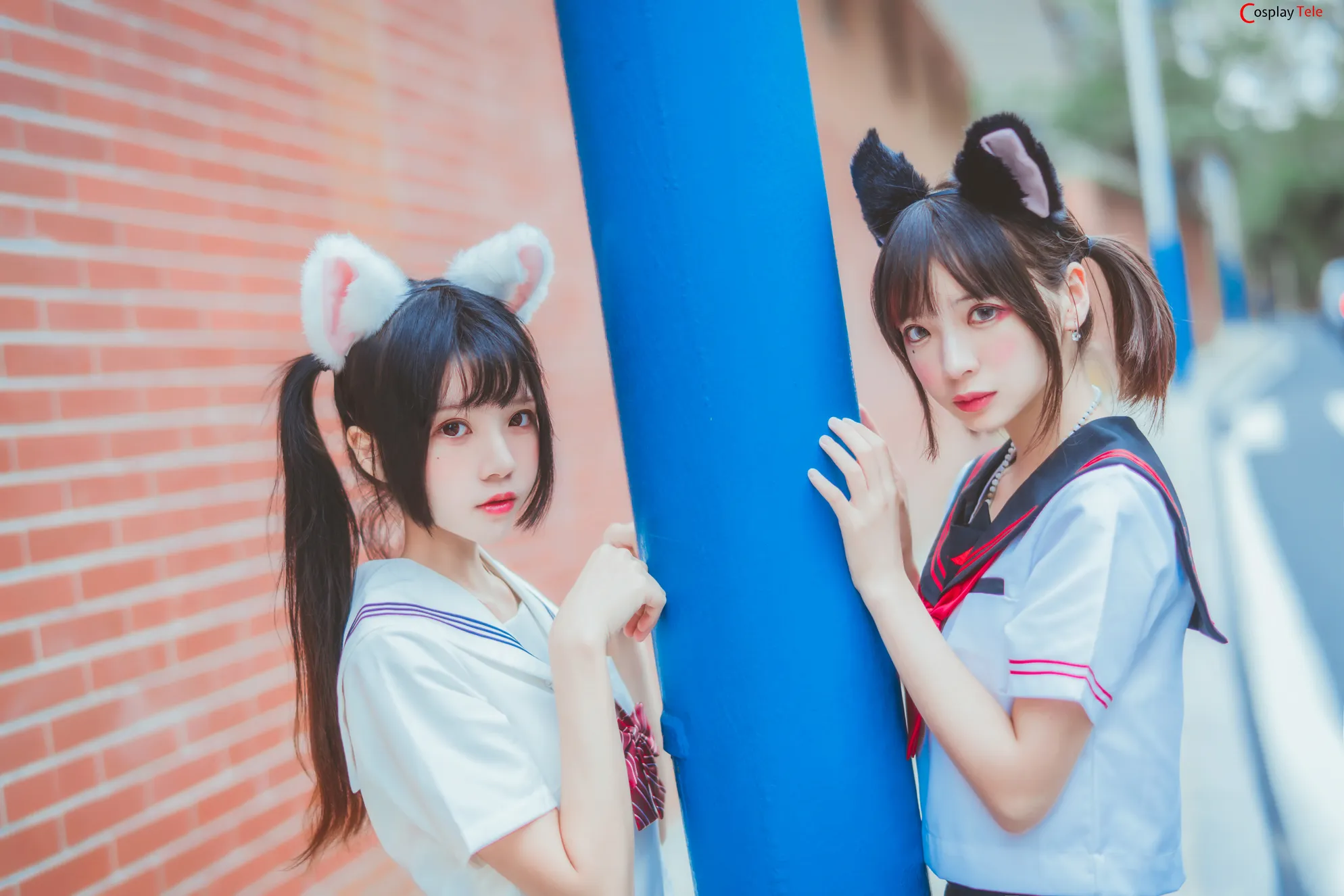 Cherry Neko %E6%A1%9C%E6%A1%83%E5%96%B5 cosplay cat eared schoolgirl 13 result