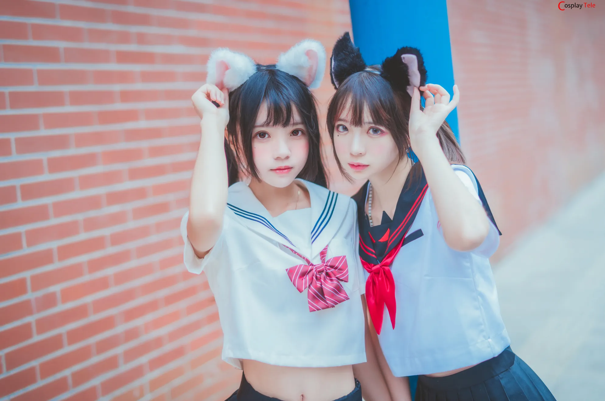 Cherry Neko %E6%A1%9C%E6%A1%83%E5%96%B5 cosplay cat eared schoolgirl 2 result