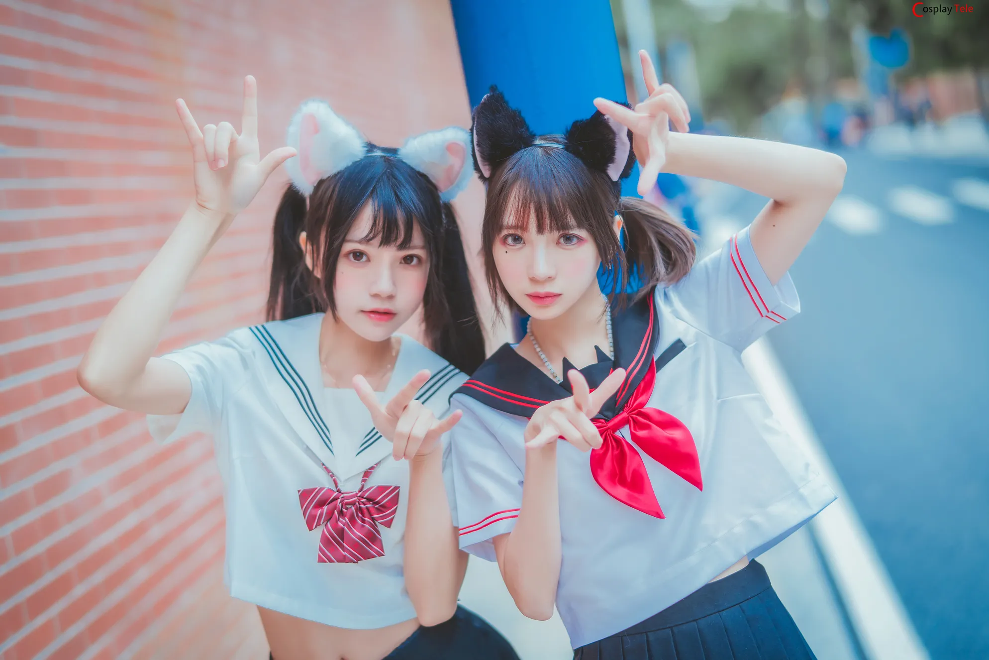 Cherry Neko %E6%A1%9C%E6%A1%83%E5%96%B5 cosplay cat eared schoolgirl 30 result