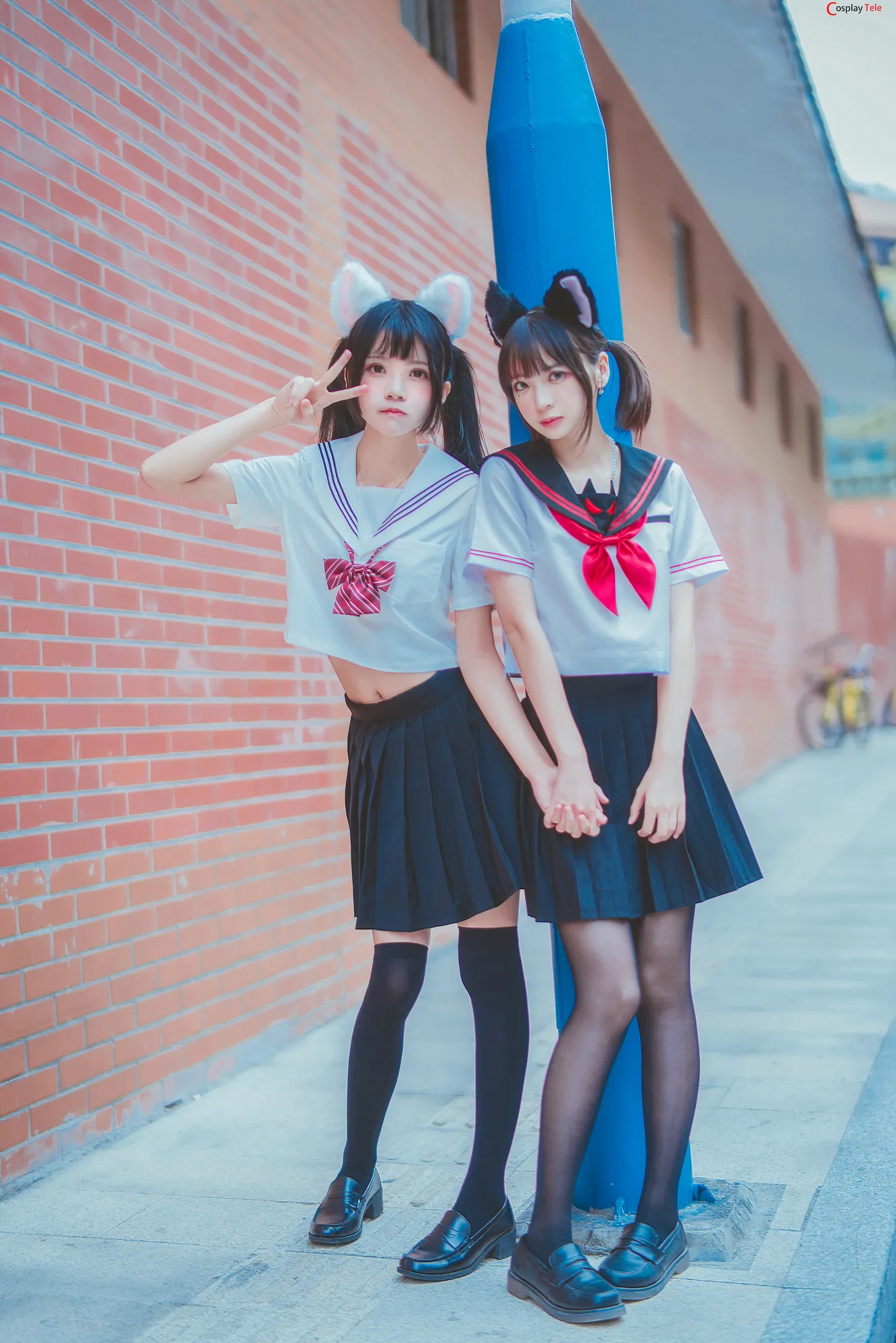 Cherry Neko %E6%A1%9C%E6%A1%83%E5%96%B5 cosplay cat eared schoolgirl 33 result