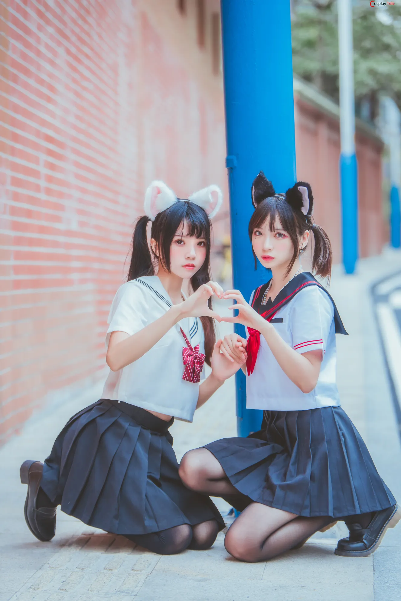 Cherry Neko %E6%A1%9C%E6%A1%83%E5%96%B5 cosplay cat eared schoolgirl 8 result