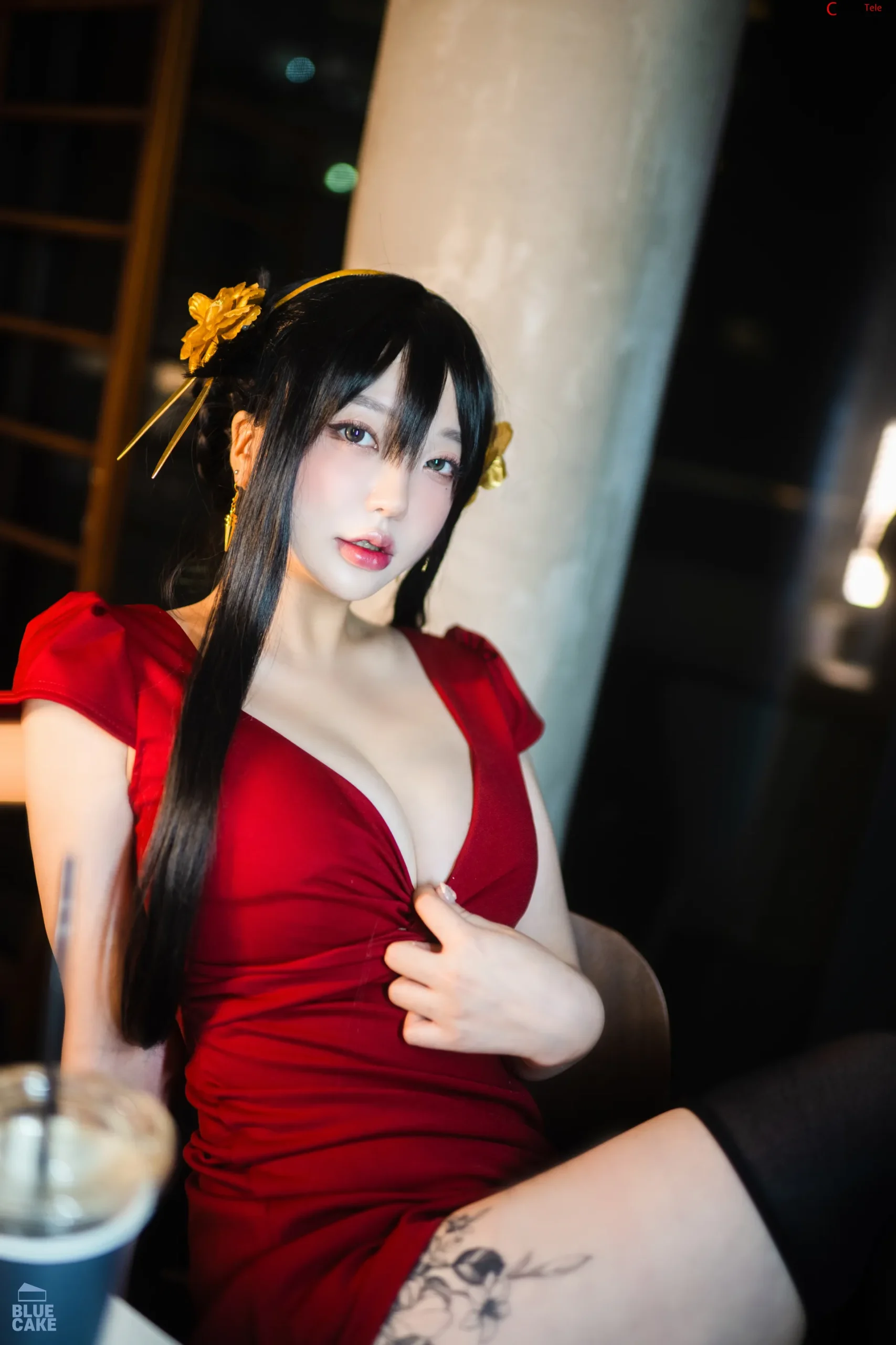 DJAWA Photo %E2%80%93 Son Ye Eun cosplay Yor Forger Spy x Family 107 result scaled 1