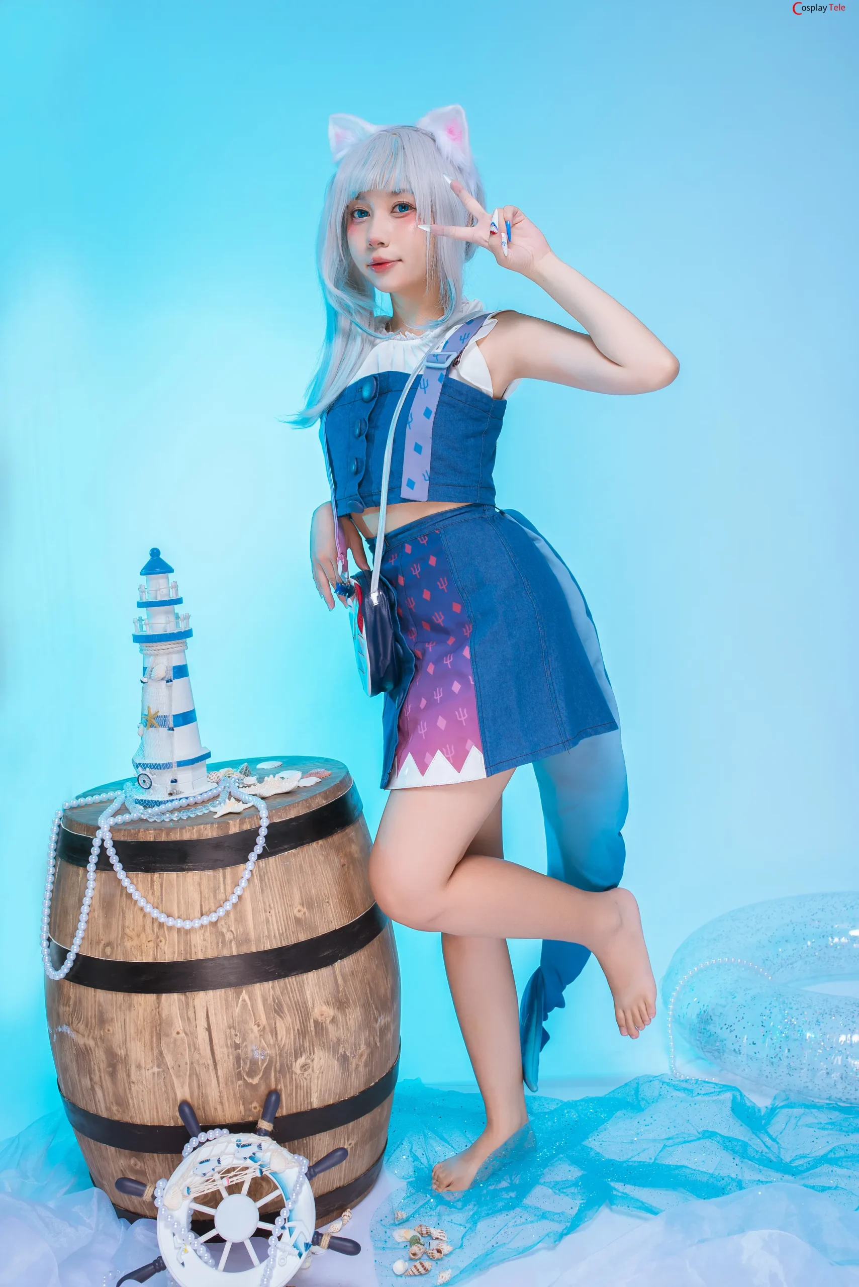 Ayaka cosplay Gawr Gura %E2%80%93 Hololive 22 result scaled 1