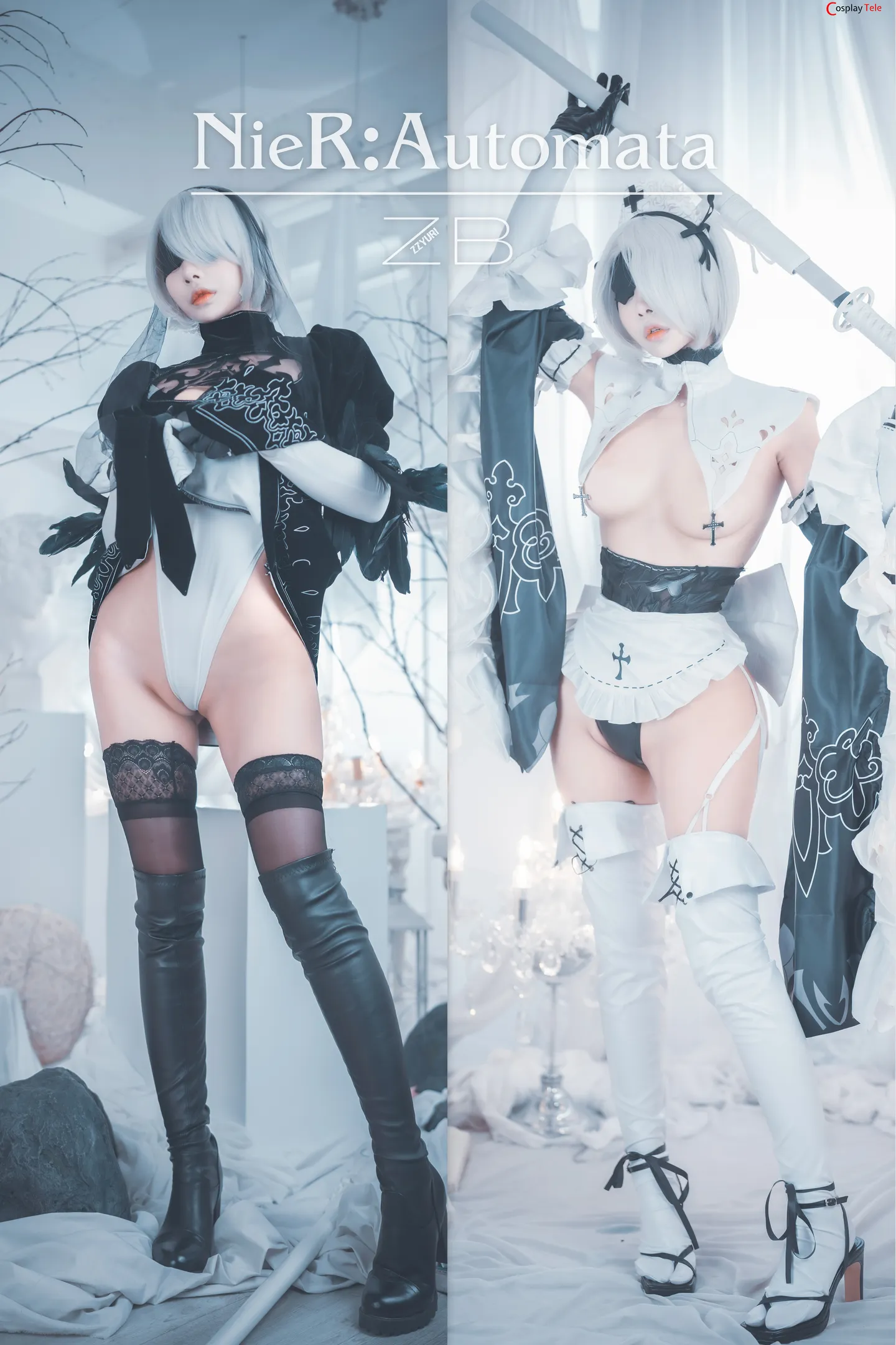 DJAWA Photo Zzyuri %EC%AE%B8%EB%A6%AC cosplay 2B NierAutomata 134 result