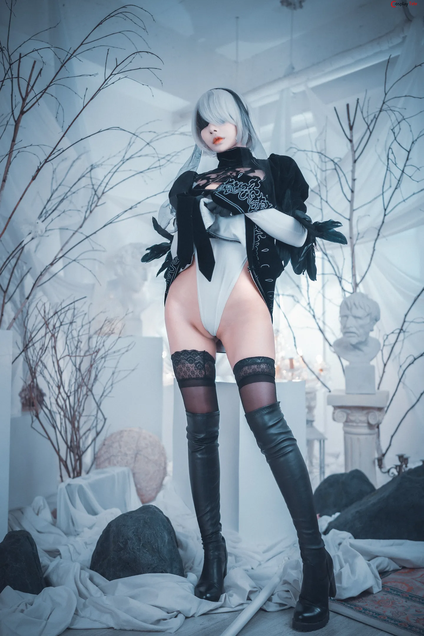 DJAWA Photo Zzyuri %EC%AE%B8%EB%A6%AC cosplay 2B NierAutomata 15 result