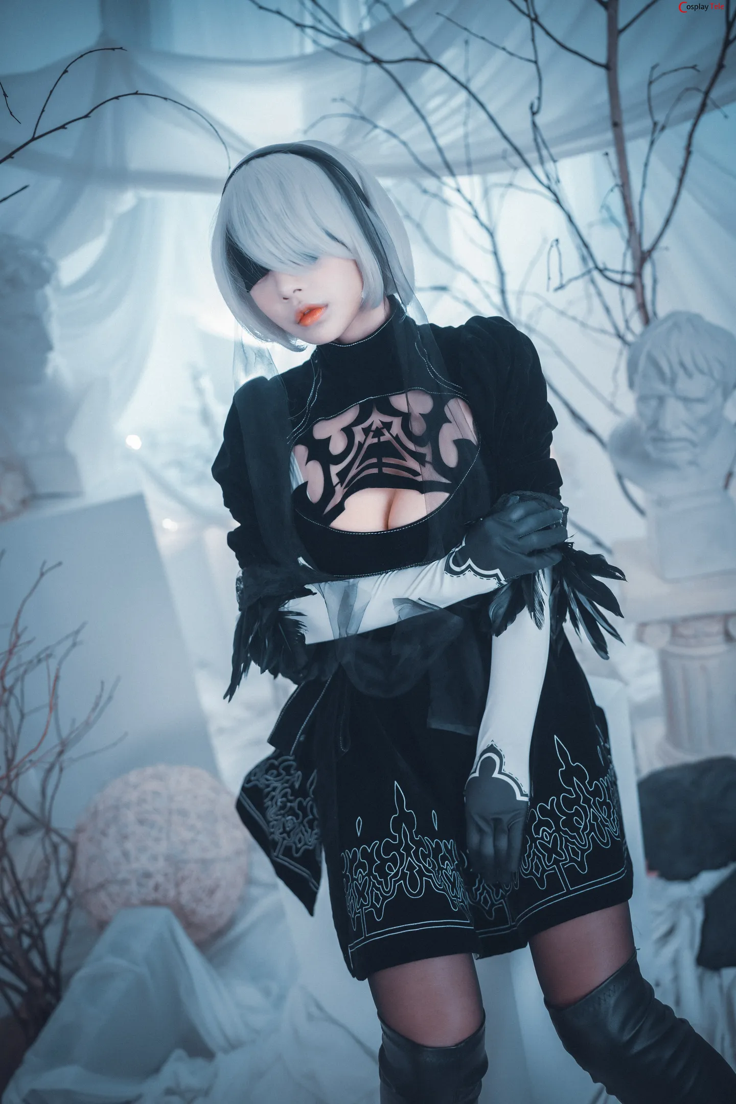 DJAWA Photo Zzyuri %EC%AE%B8%EB%A6%AC cosplay 2B NierAutomata 17 result