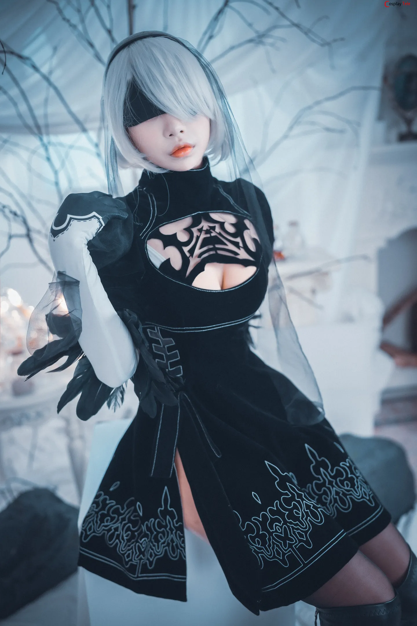 DJAWA Photo Zzyuri %EC%AE%B8%EB%A6%AC cosplay 2B NierAutomata 20 result