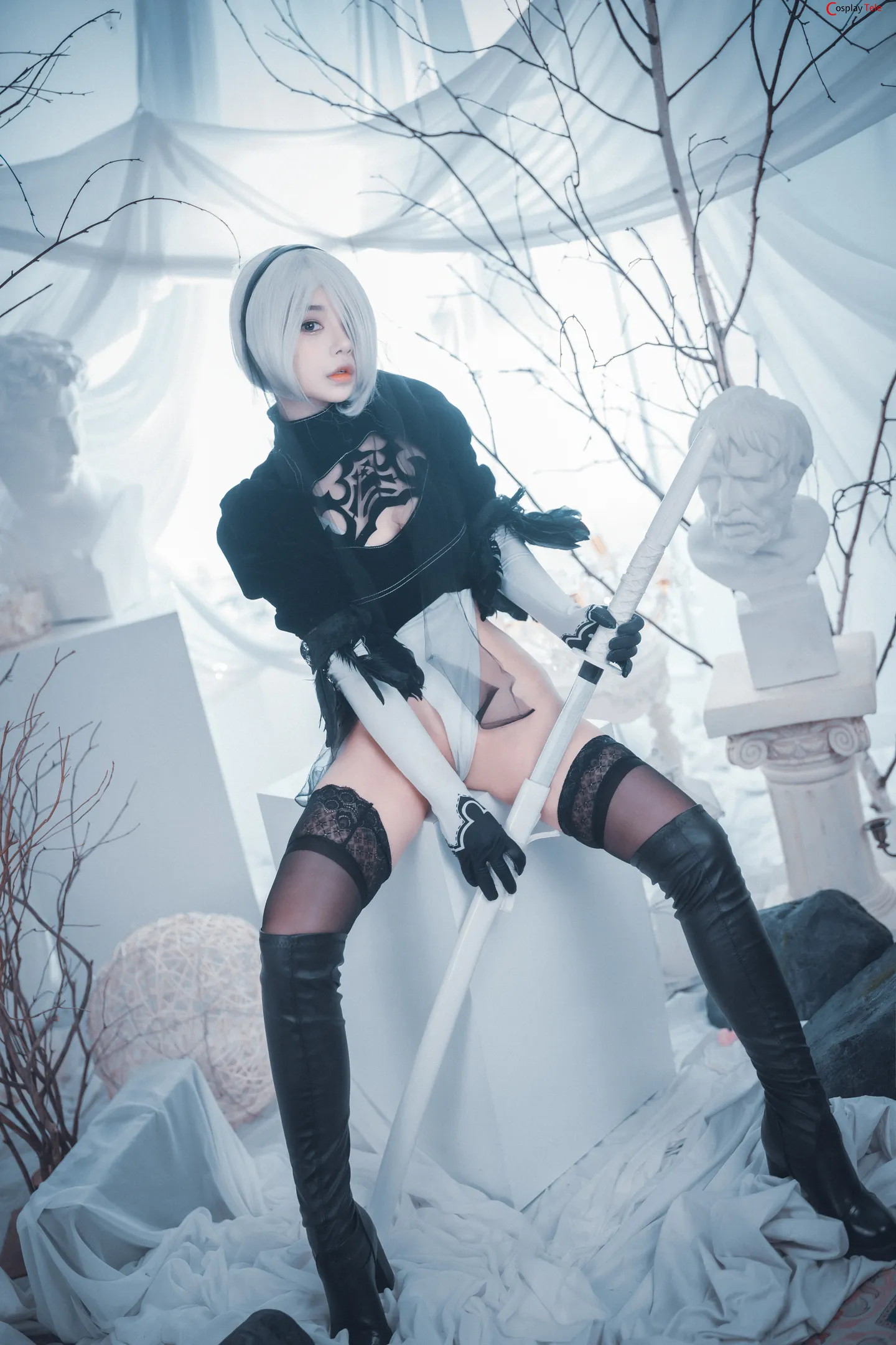 DJAWA Photo Zzyuri %EC%AE%B8%EB%A6%AC cosplay 2B NierAutomata 34 result