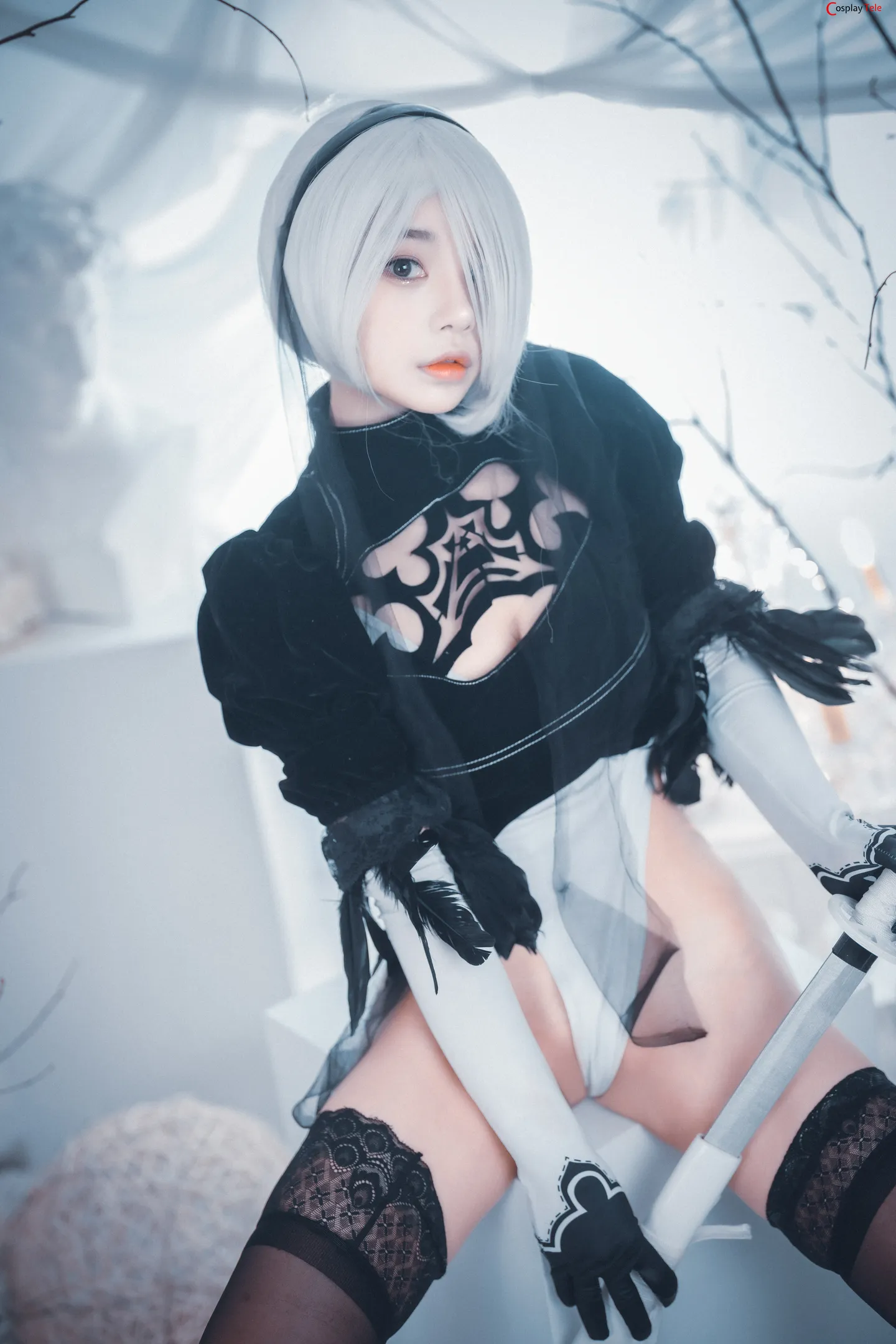 DJAWA Photo Zzyuri %EC%AE%B8%EB%A6%AC cosplay 2B NierAutomata 35 result