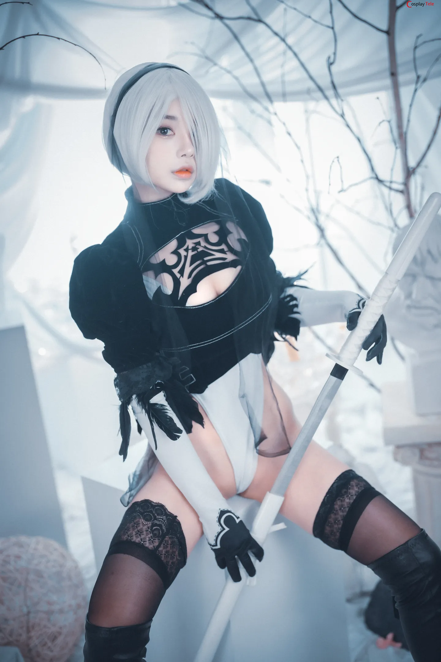 DJAWA Photo Zzyuri %EC%AE%B8%EB%A6%AC cosplay 2B NierAutomata 36 result