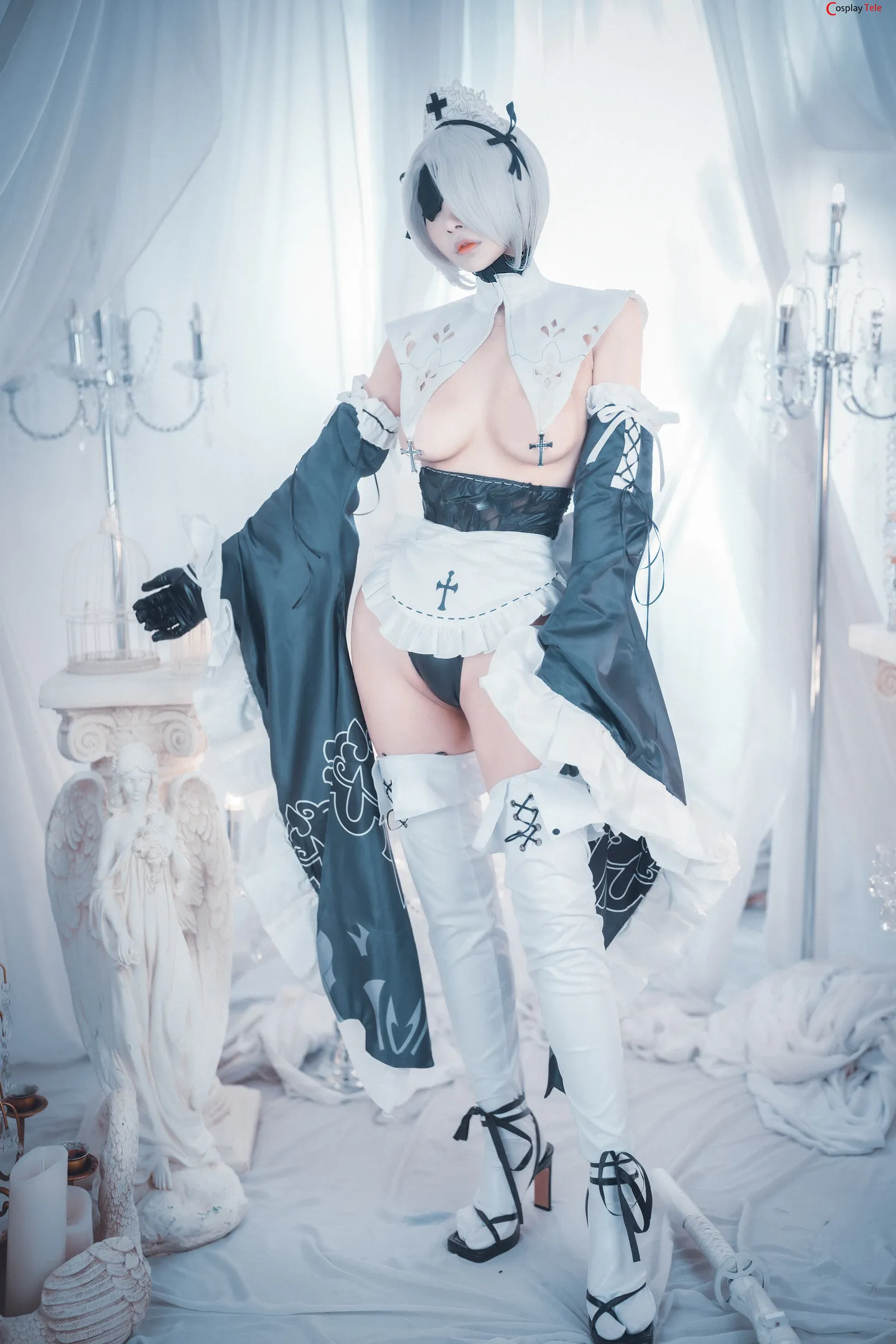 DJAWA Photo Zzyuri %EC%AE%B8%EB%A6%AC cosplay 2B NierAutomata 58 result