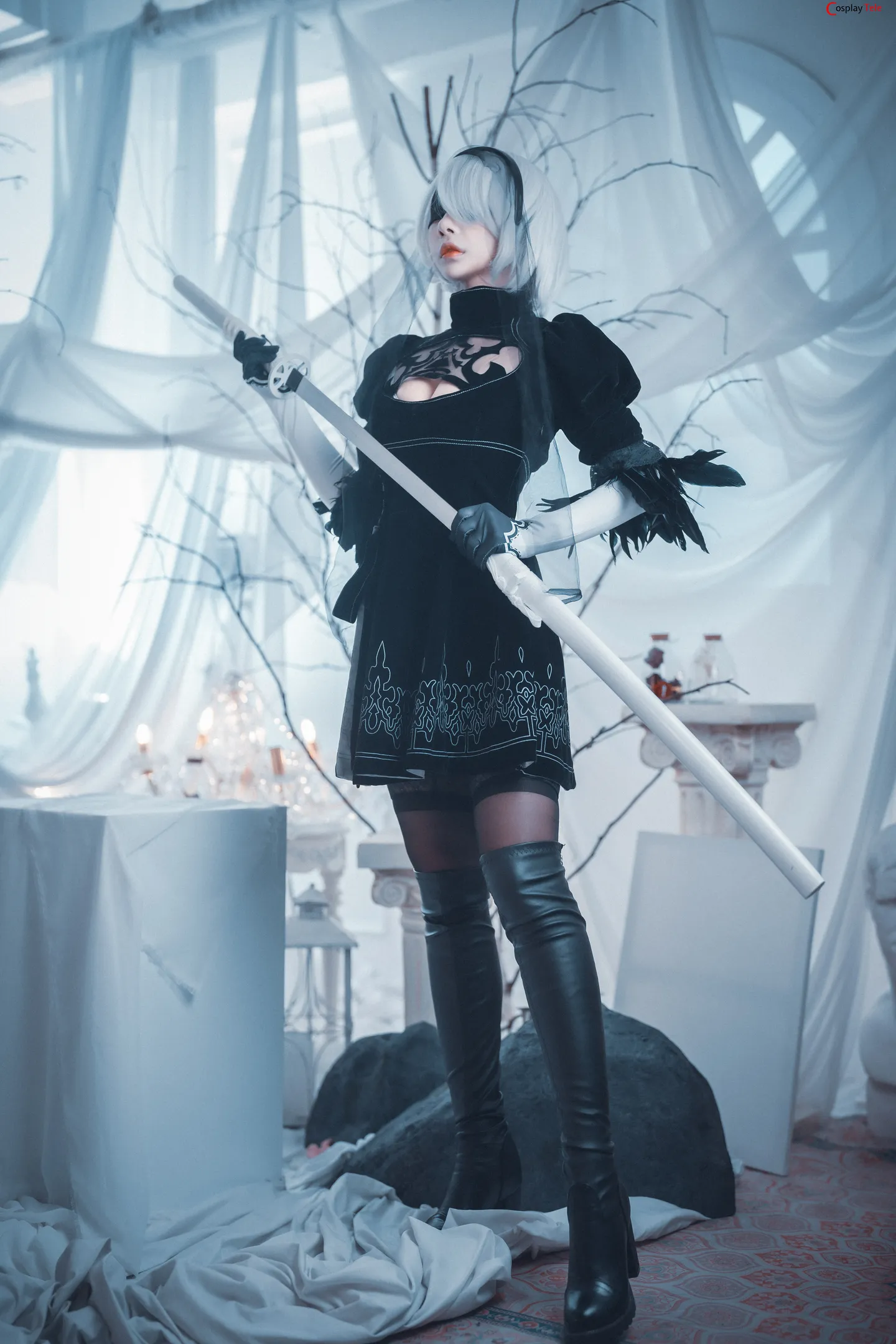 DJAWA Photo Zzyuri %EC%AE%B8%EB%A6%AC cosplay 2B NierAutomata 5 result