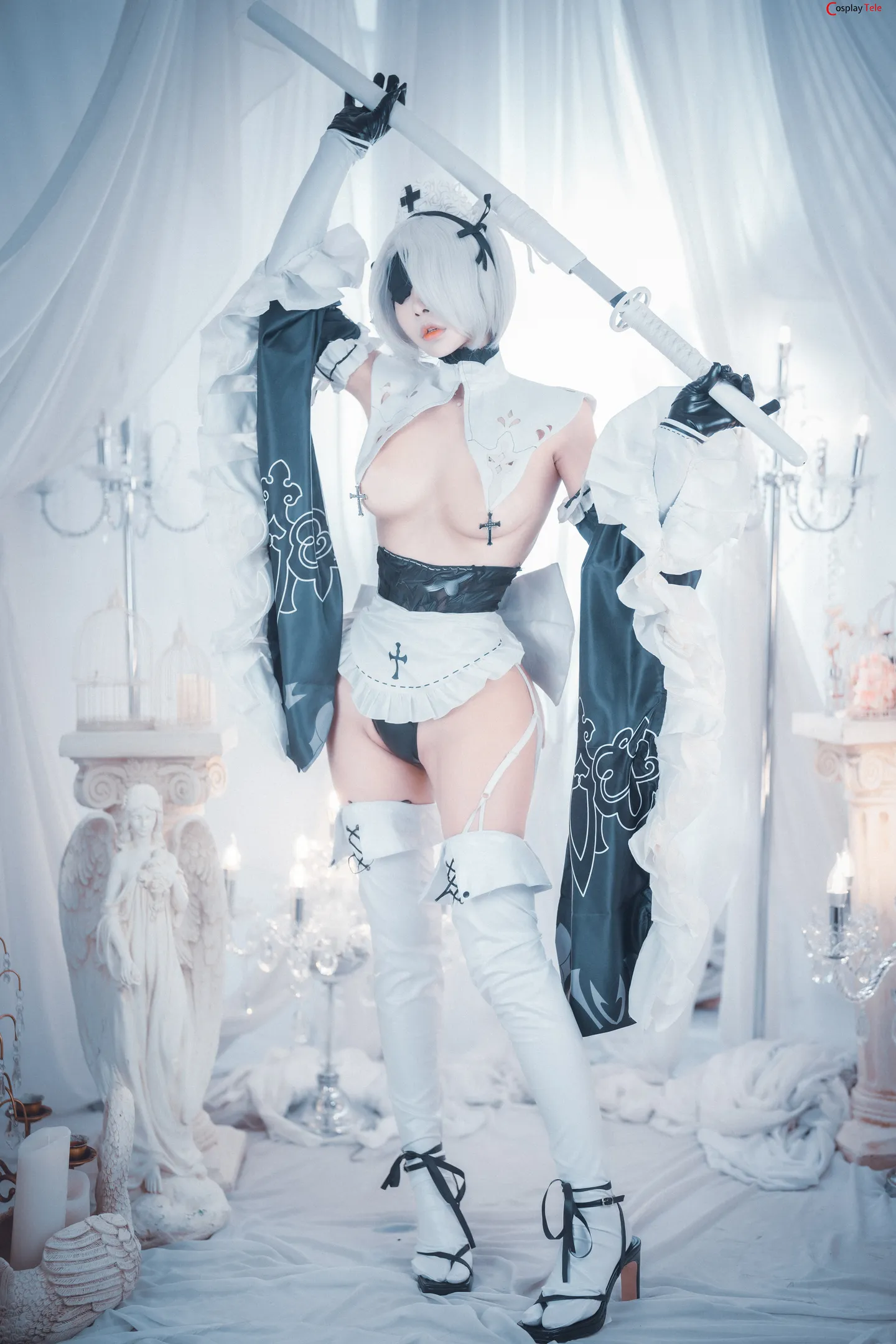 DJAWA Photo Zzyuri %EC%AE%B8%EB%A6%AC cosplay 2B NierAutomata 63 result