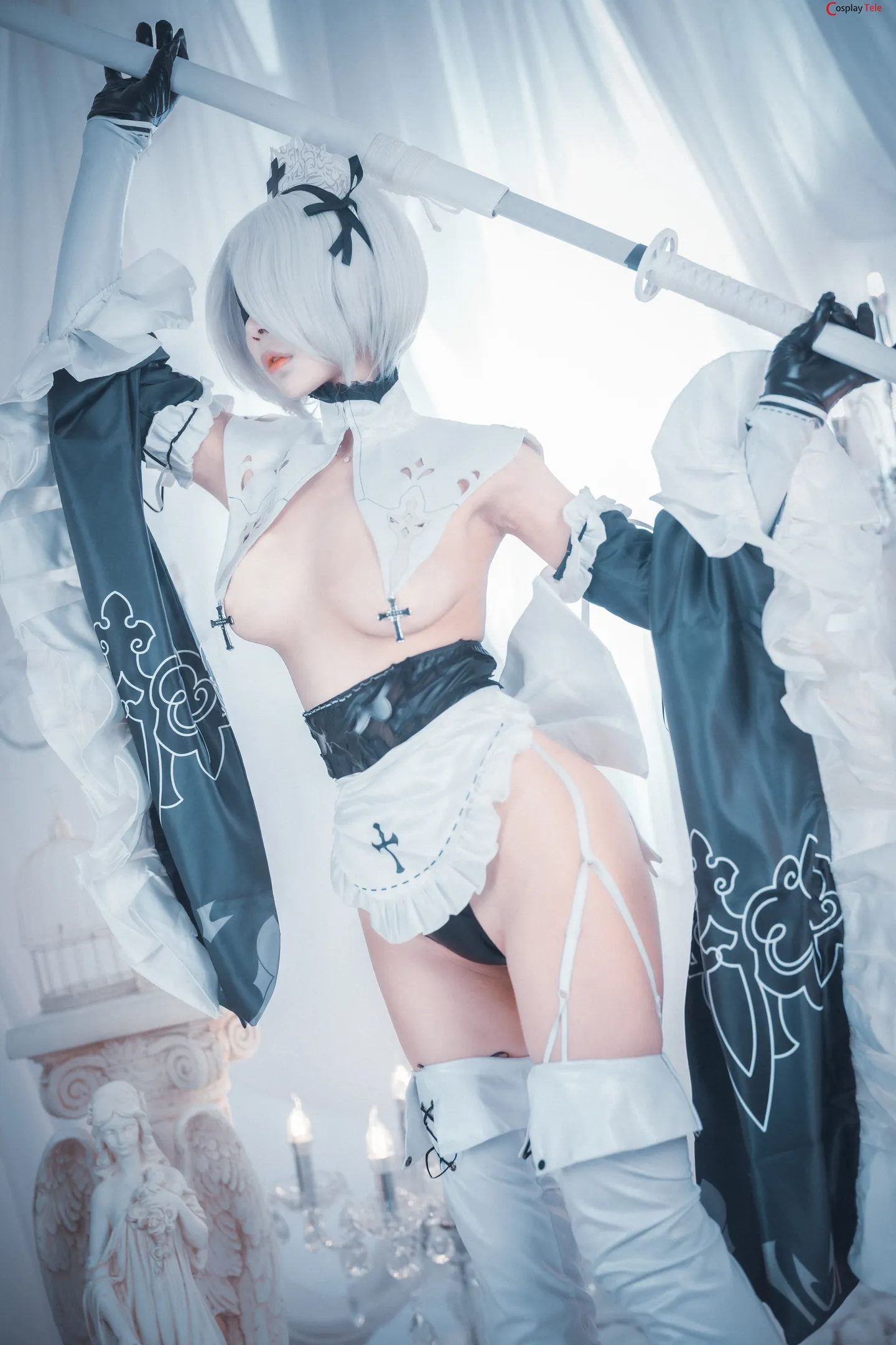 DJAWA Photo Zzyuri %EC%AE%B8%EB%A6%AC cosplay 2B NierAutomata 64 result