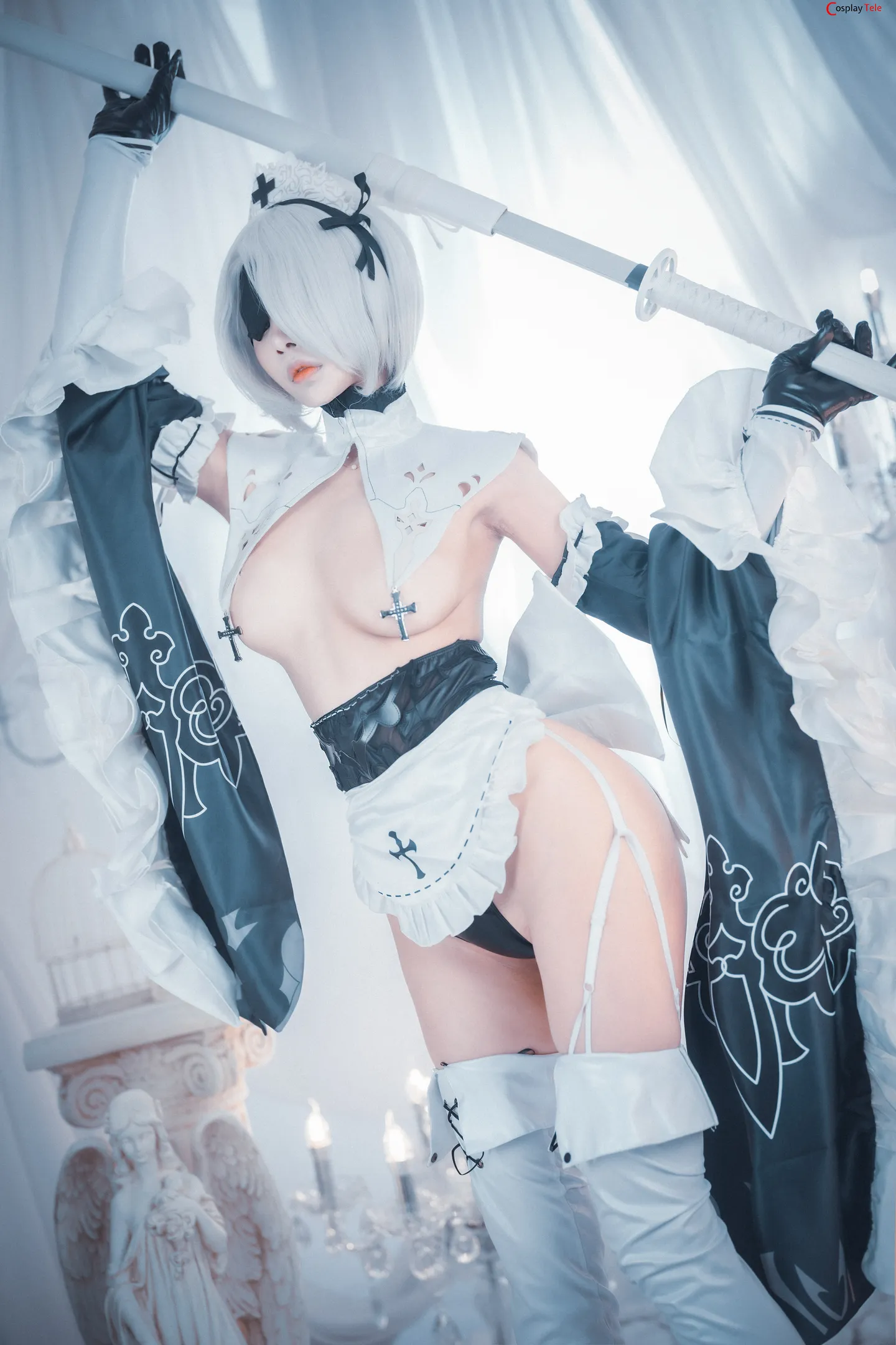 DJAWA Photo Zzyuri %EC%AE%B8%EB%A6%AC cosplay 2B NierAutomata 65 result