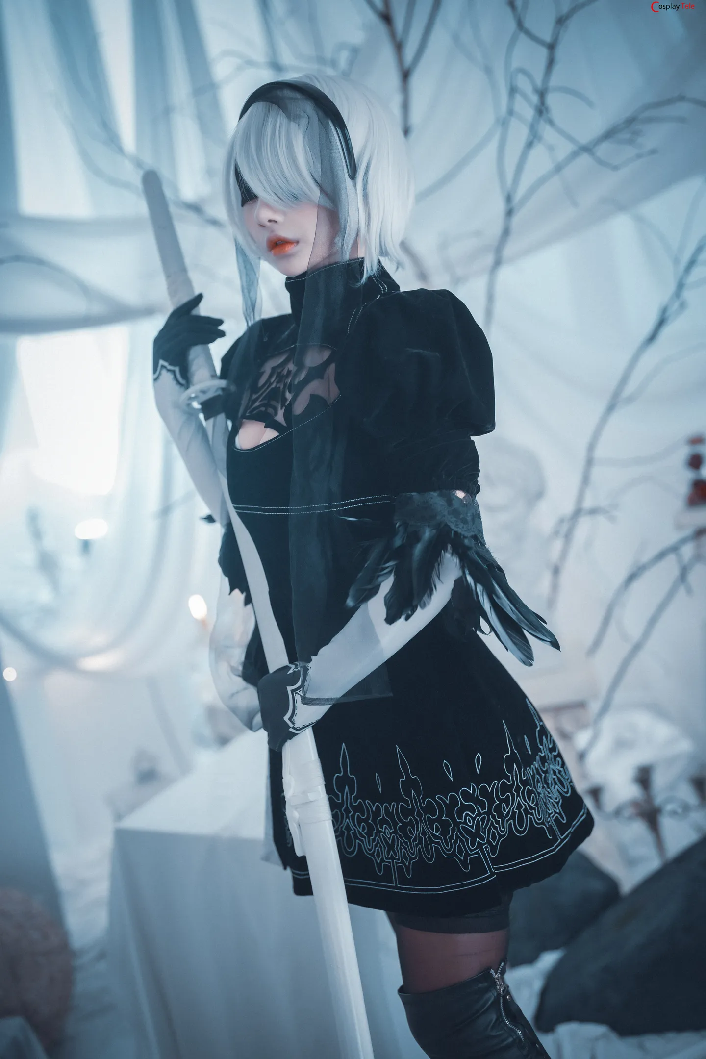 DJAWA Photo Zzyuri %EC%AE%B8%EB%A6%AC cosplay 2B NierAutomata 9 result