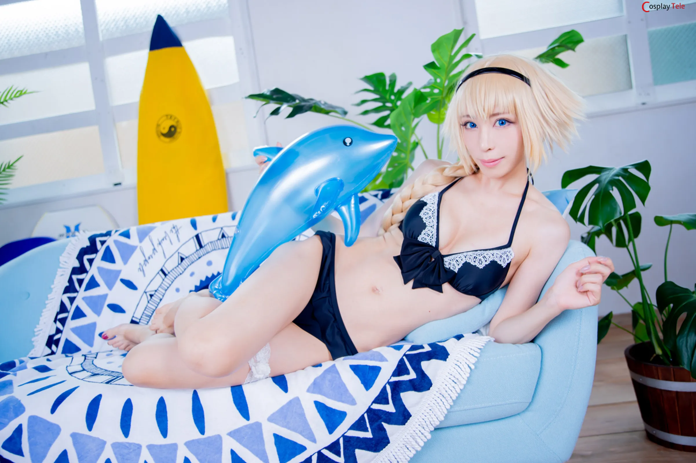 Miyako Donburi Rio Miyako cosplay Jeanne dArc Bikini Summer FateGrand Order 167 result