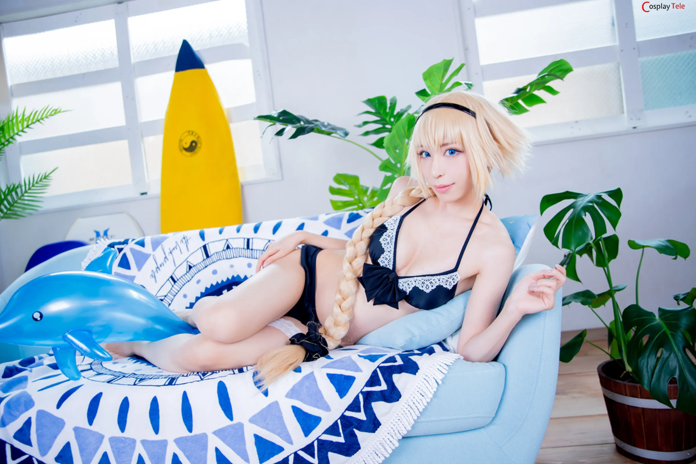 Miyako Donburi Rio Miyako cosplay Jeanne dArc Bikini Summer FateGrand Order 168 result