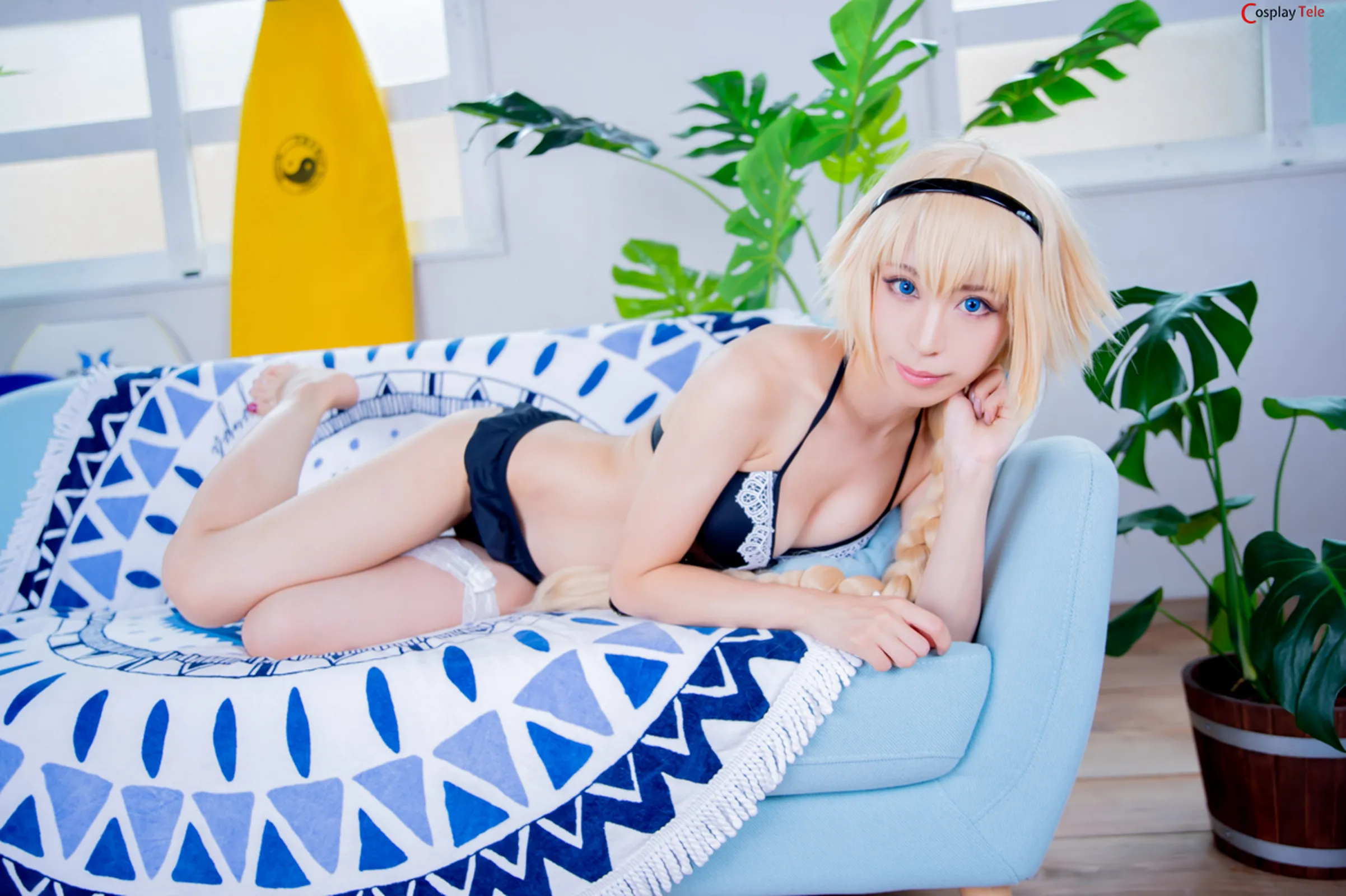 Miyako Donburi Rio Miyako cosplay Jeanne dArc Bikini Summer FateGrand Order 171 result