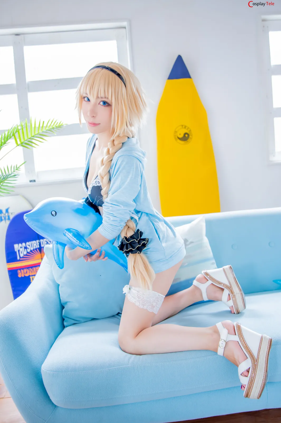 Miyako Donburi Rio Miyako cosplay Jeanne dArc Bikini Summer FateGrand Order 29 result