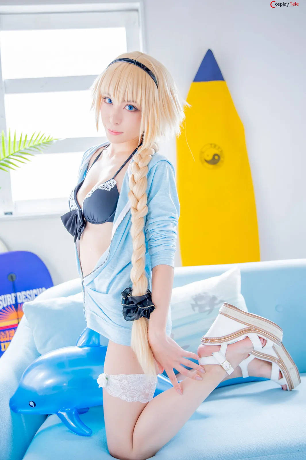 Miyako Donburi Rio Miyako cosplay Jeanne dArc Bikini Summer FateGrand Order 30 result