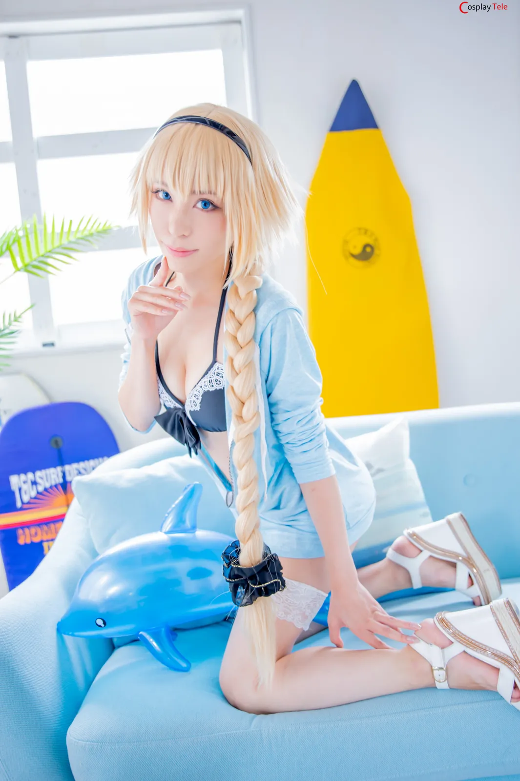 Miyako Donburi Rio Miyako cosplay Jeanne dArc Bikini Summer FateGrand Order 31 result