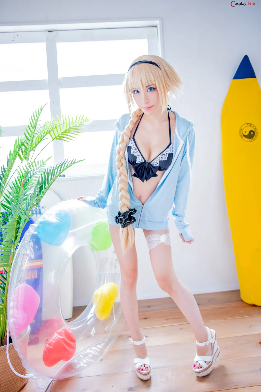 Miyako Donburi Rio Miyako cosplay Jeanne dArc Bikini Summer FateGrand Order 69 result