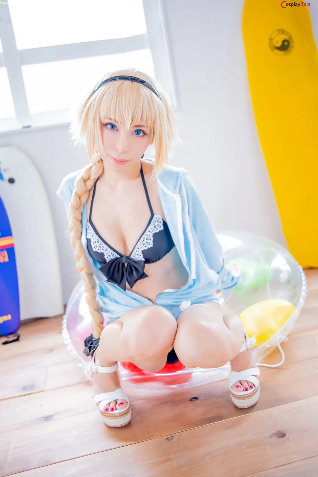 Miyako Donburi Rio Miyako cosplay Jeanne dArc Bikini Summer FateGrand Order 81 result