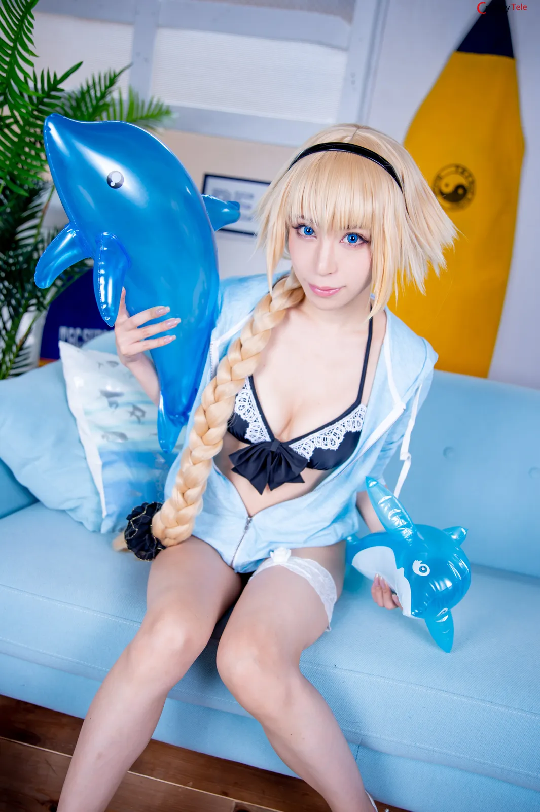 Miyako Donburi Rio Miyako cosplay Jeanne dArc Bikini Summer FateGrand Order 8 result