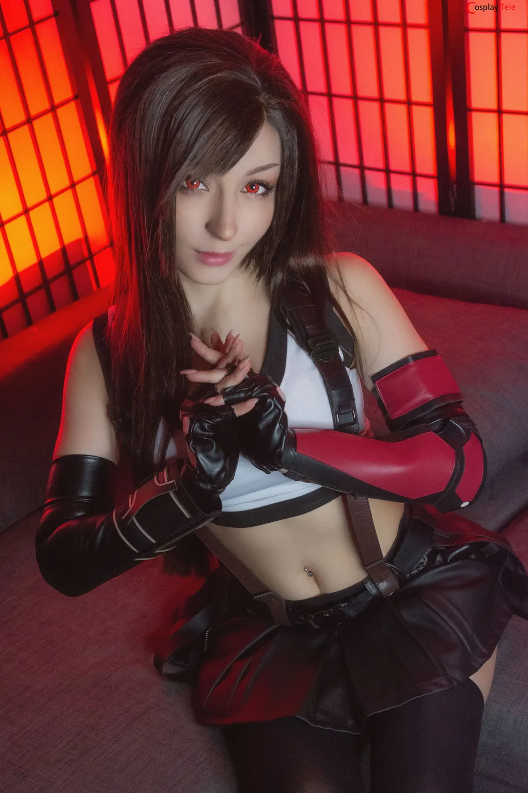 Shiro Kitsune (Shiroktsne) cosplay Tifa Lockhart – Final Fantasy “47 photos”