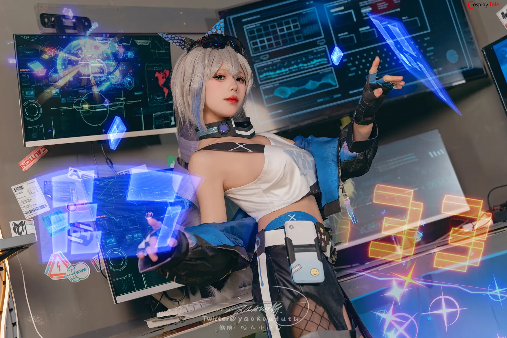 Yaokoututu cosplay Silver Wolf %E2%80%93 HonkaiStar Rail 15 result