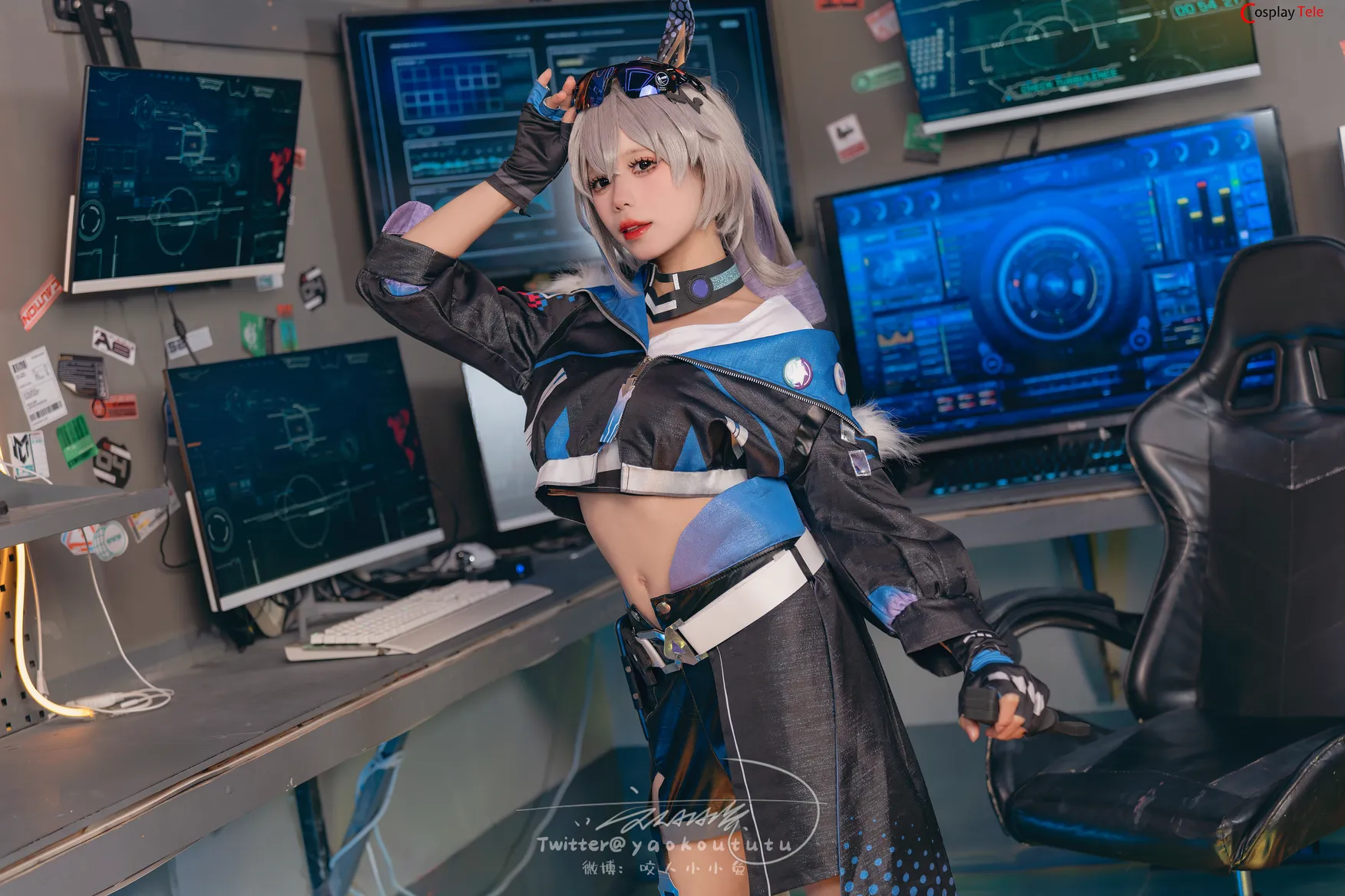 Yaokoututu cosplay Silver Wolf %E2%80%93 HonkaiStar Rail 7 result