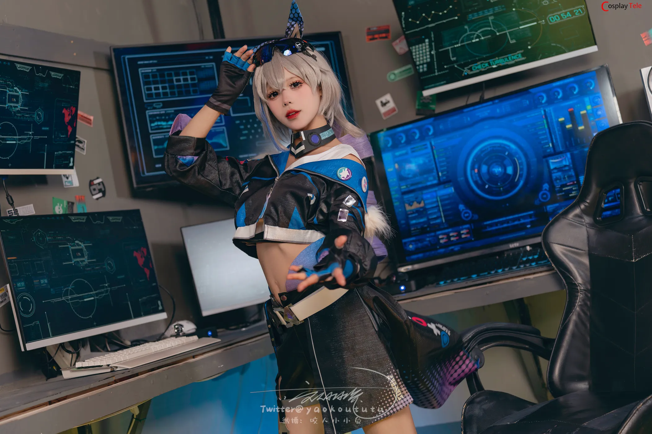 Yaokoututu cosplay Silver Wolf %E2%80%93 HonkaiStar Rail 9 result