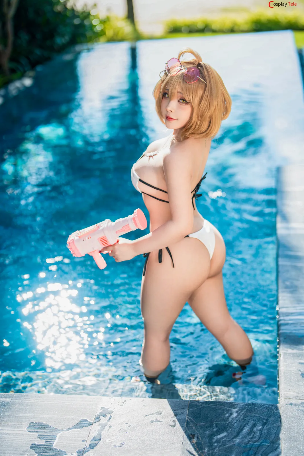 Sayo Momo cosplay Anis Pool Party NIKKE 11 result