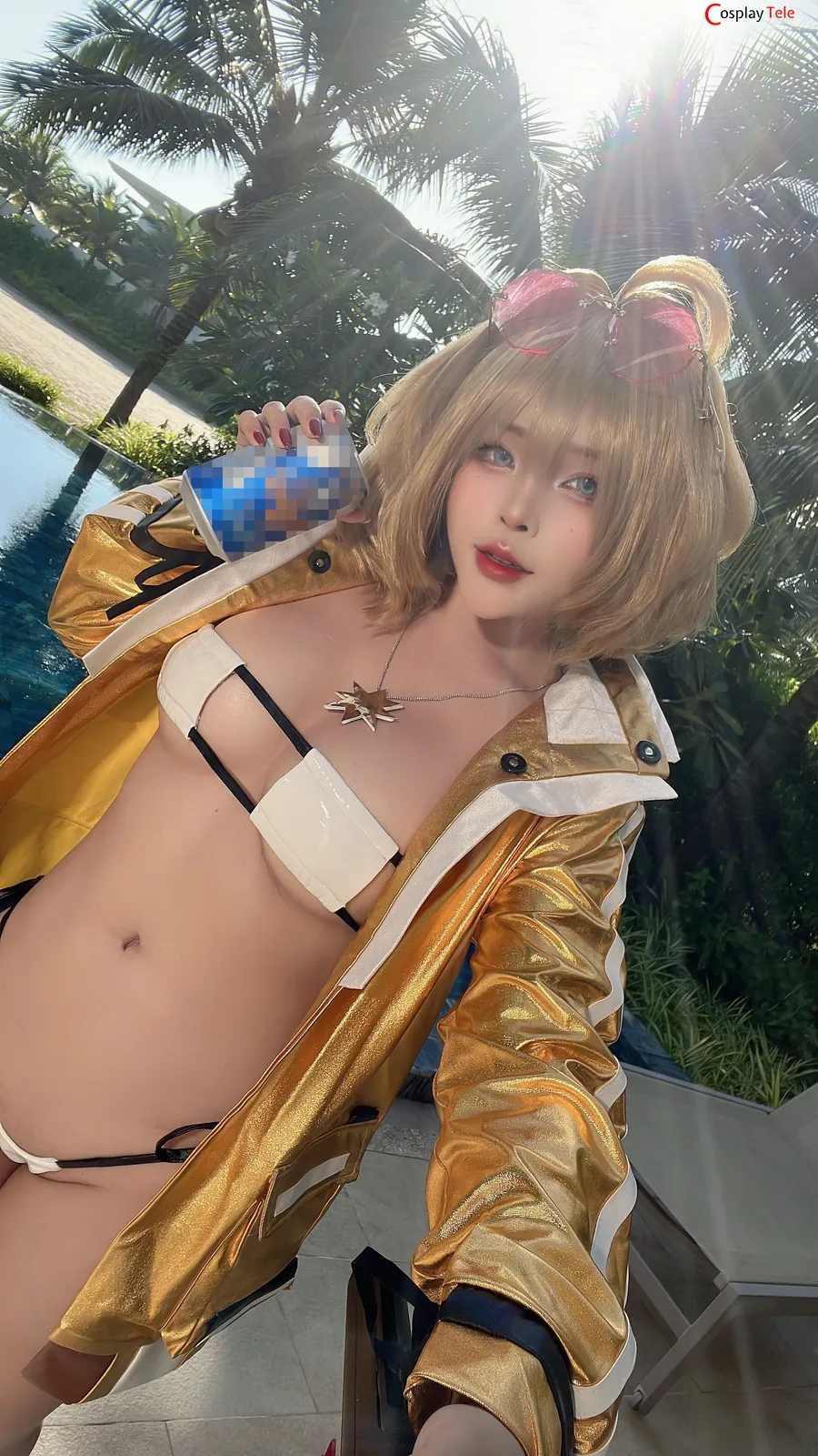 Sayo Momo cosplay Anis Pool Party NIKKE 35 result