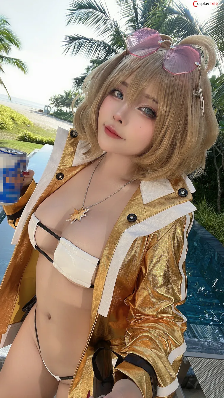 Sayo Momo cosplay Anis Pool Party NIKKE 38 result