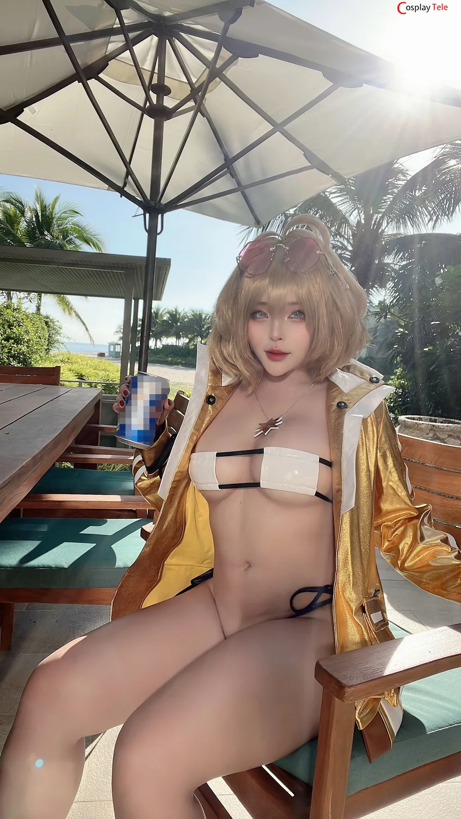 Sayo Momo cosplay Anis Pool Party NIKKE 39 result