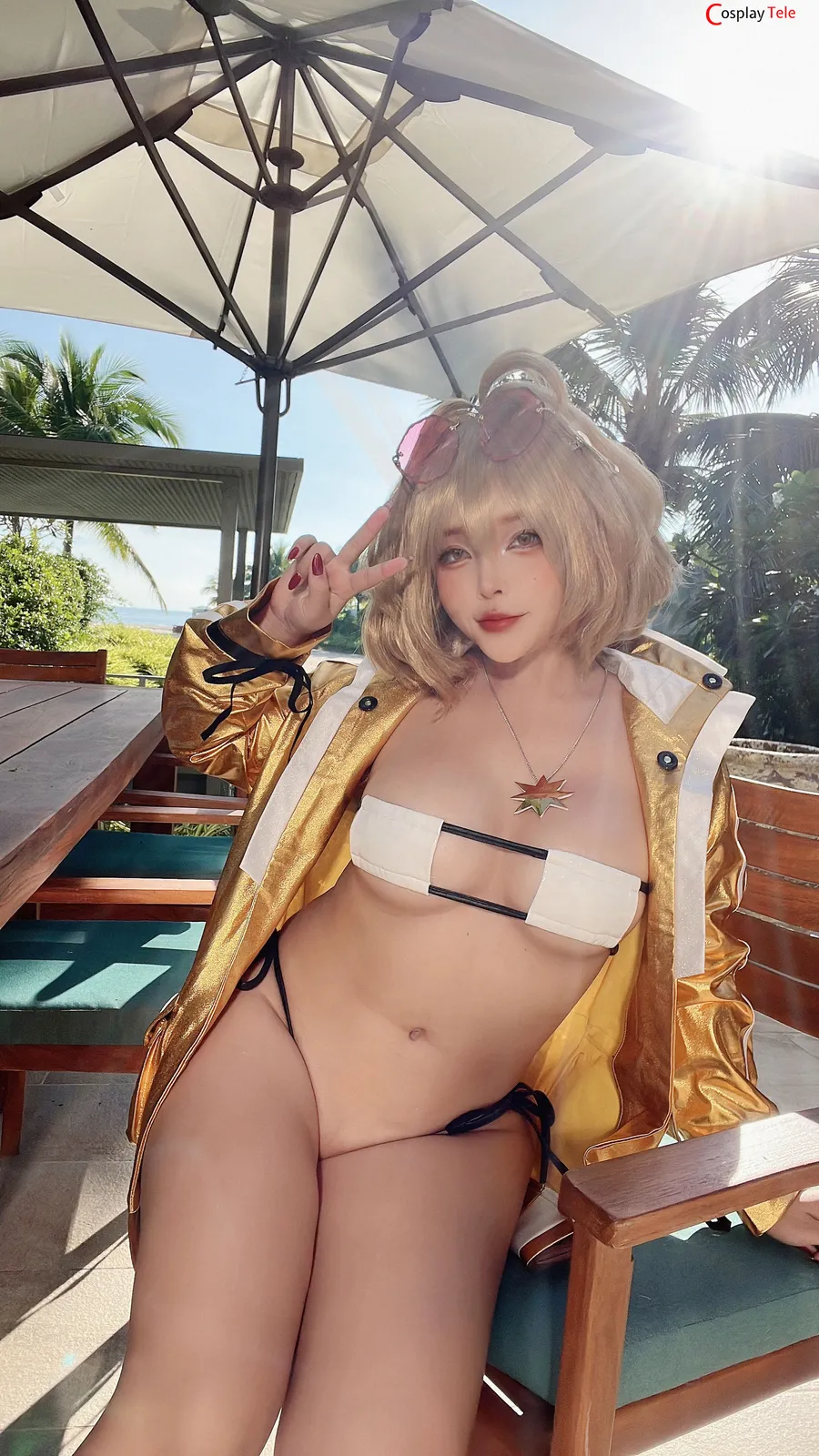 Sayo Momo cosplay Anis Pool Party NIKKE 41 result