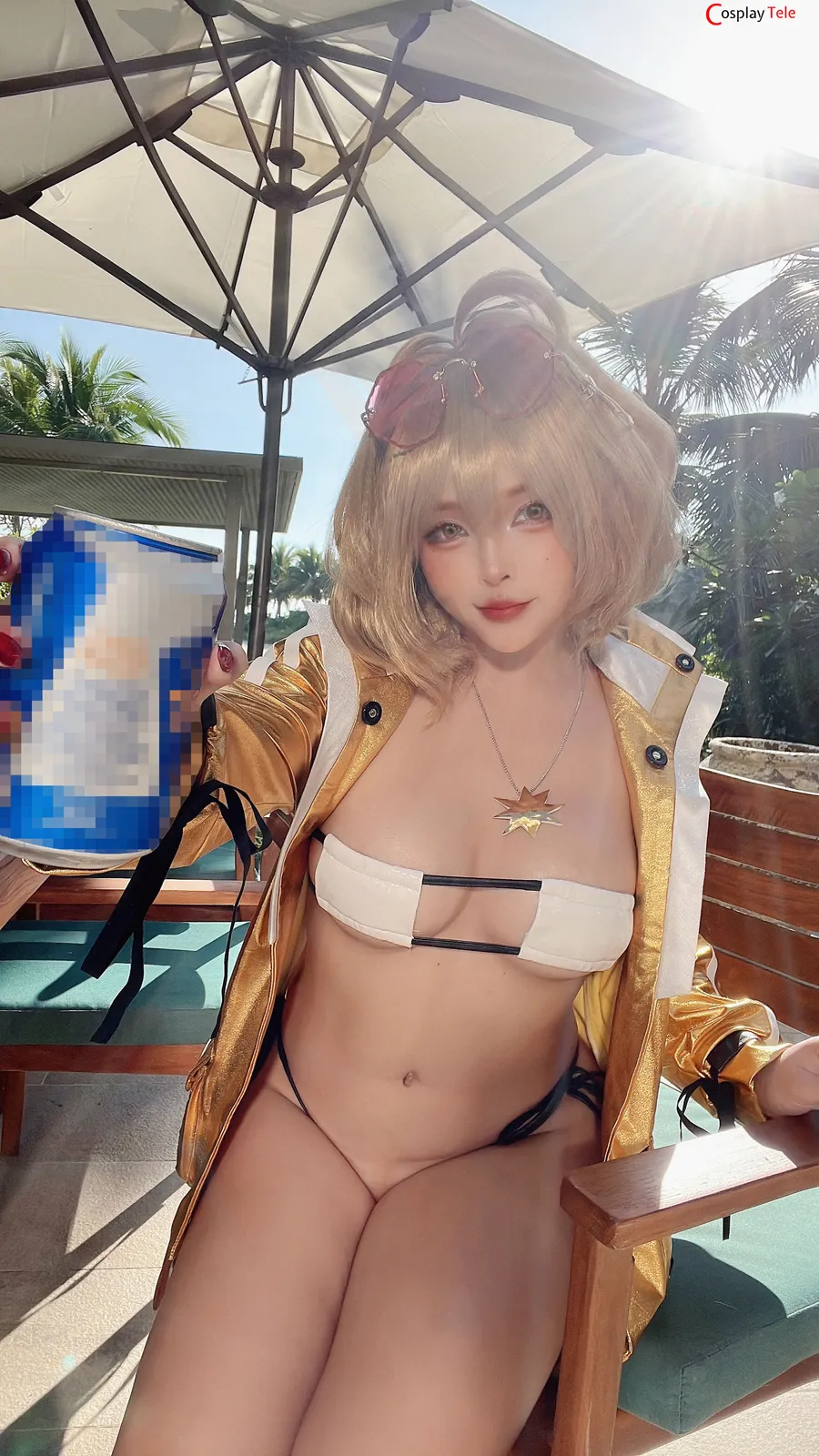 Sayo Momo cosplay Anis Pool Party NIKKE 44 result