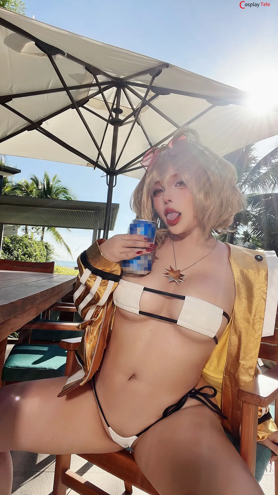 Sayo Momo cosplay Anis Pool Party NIKKE 57 result