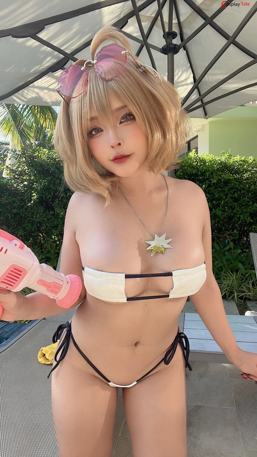 Sayo Momo cosplay Anis Pool Party NIKKE 65 result