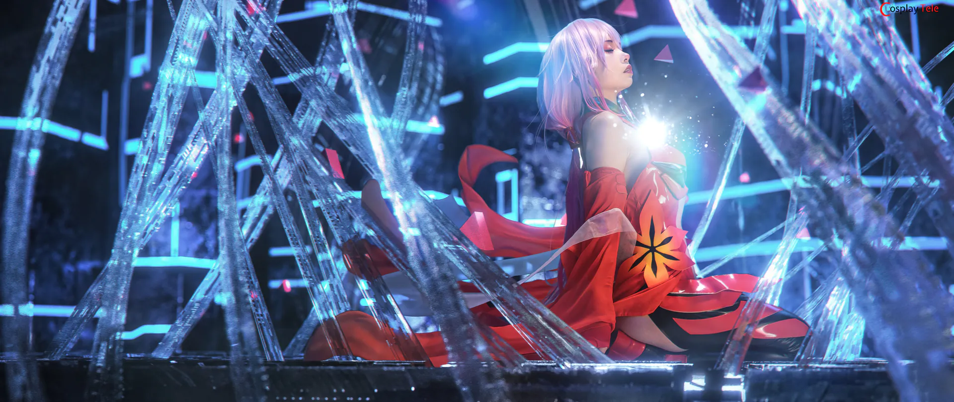 Nekokoyoshi (爆机少女喵小吉) cosplay Inori Yuzuriha – Guilty Crown “53 photos and 6 videos”