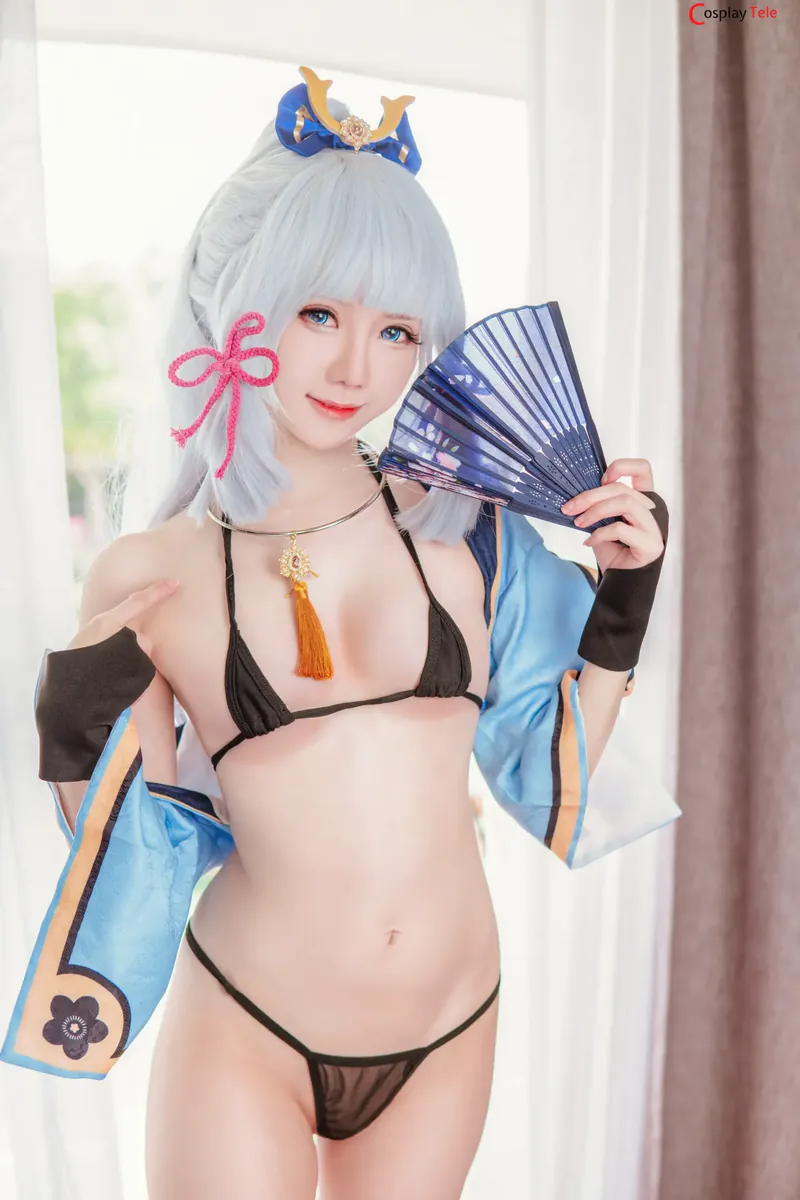 Sally Dorasnow (Sally多啦雪) cosplay Ayaka – Genshin Impact “25 photos”