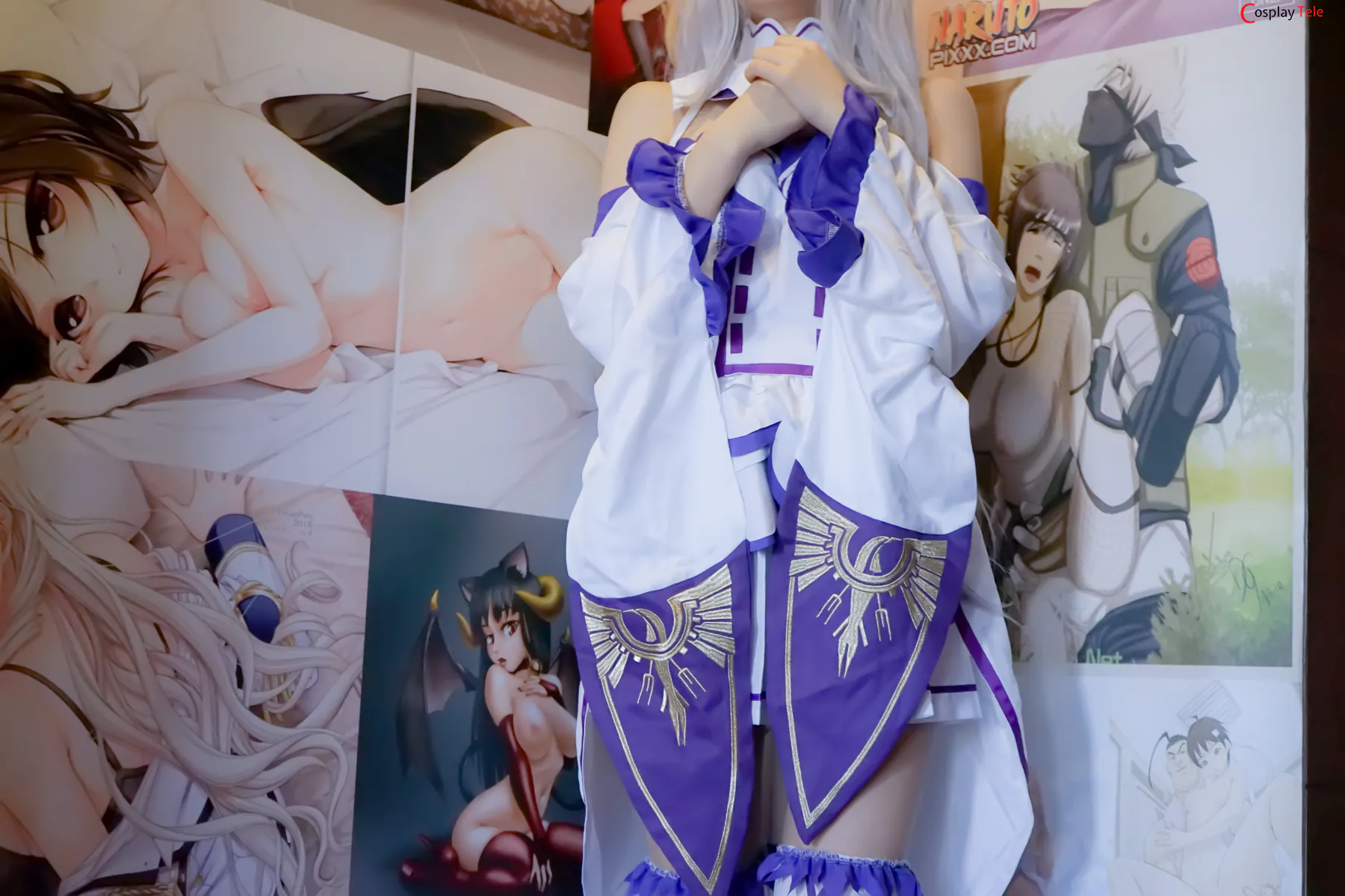 少女映画 (Shojo eiga) cosplay Emilia – Re:Zero “97 photos”