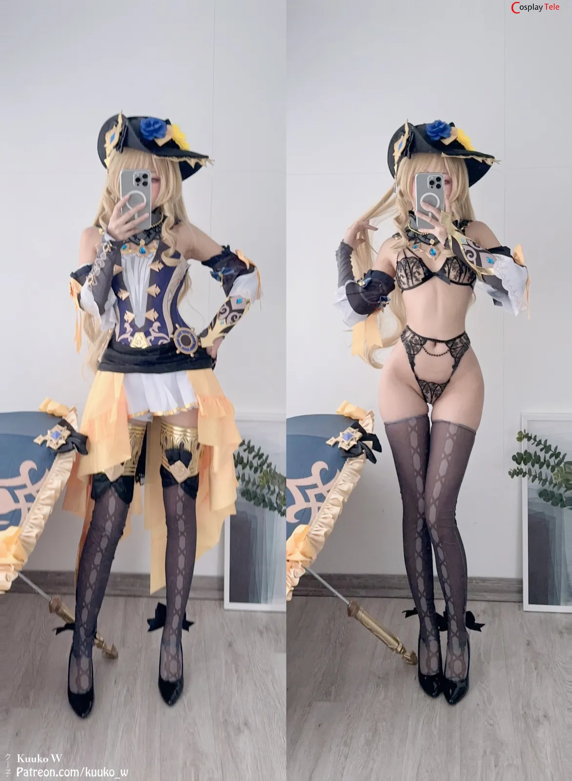 Kuuko W (クー子) cosplay Navia – Genshin Impact “44 photos”